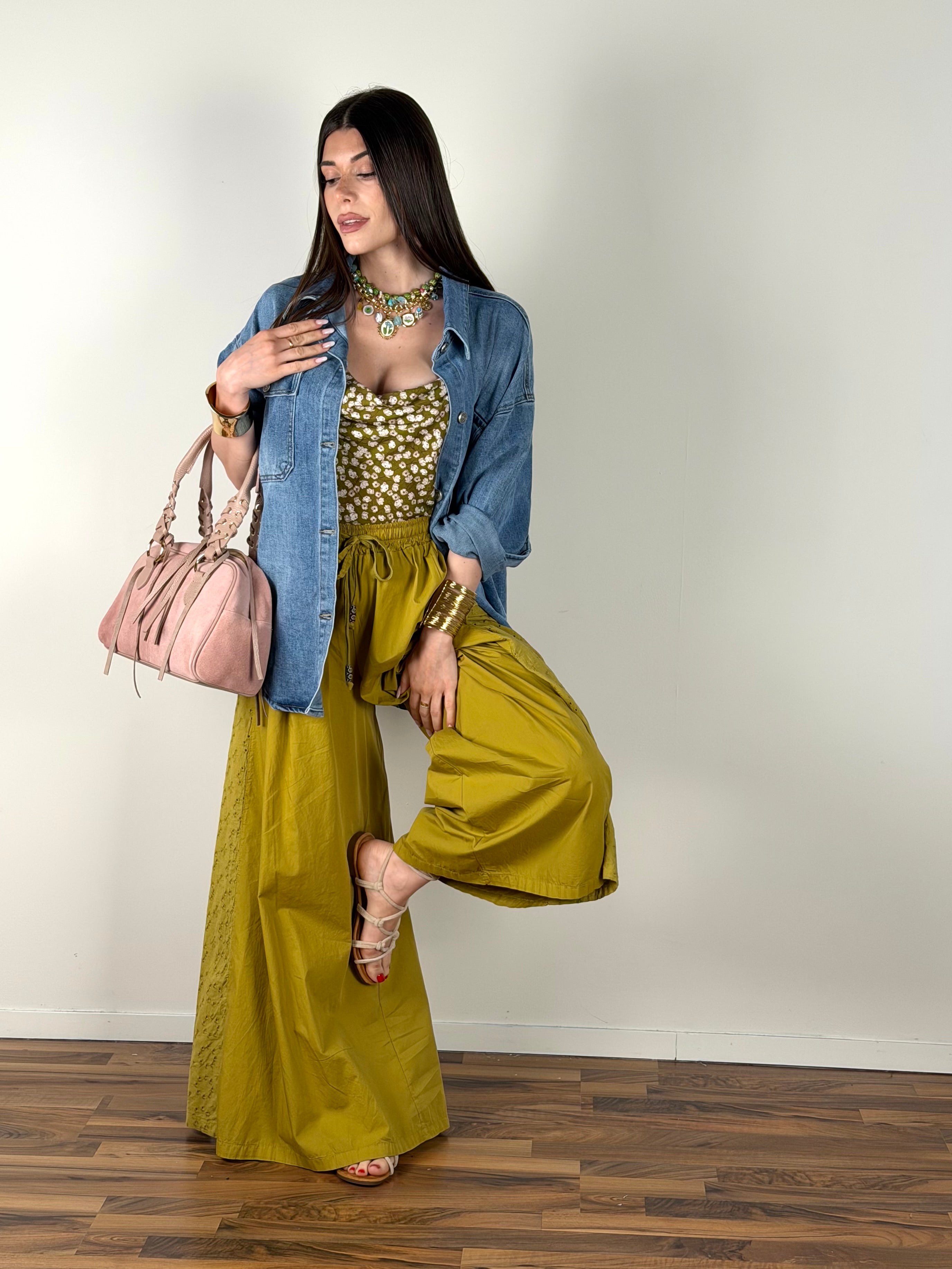 Camicia di jeans primavera