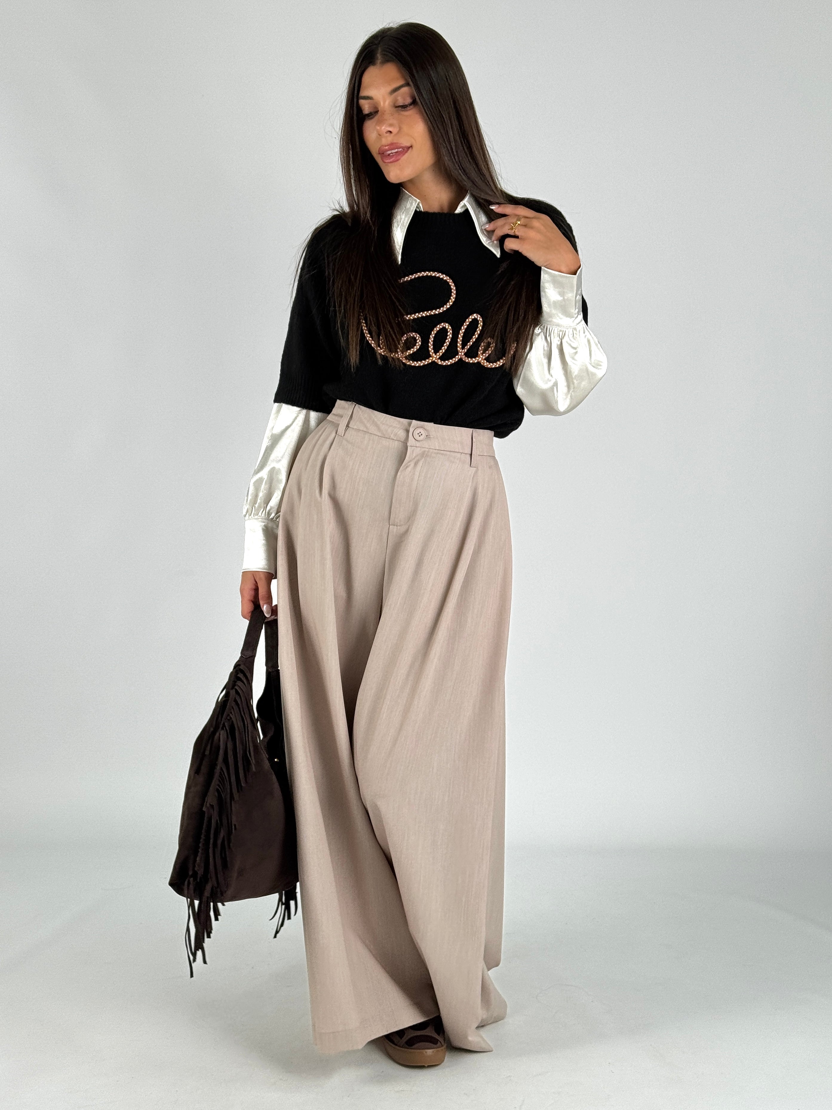 Pantalone Belle beige