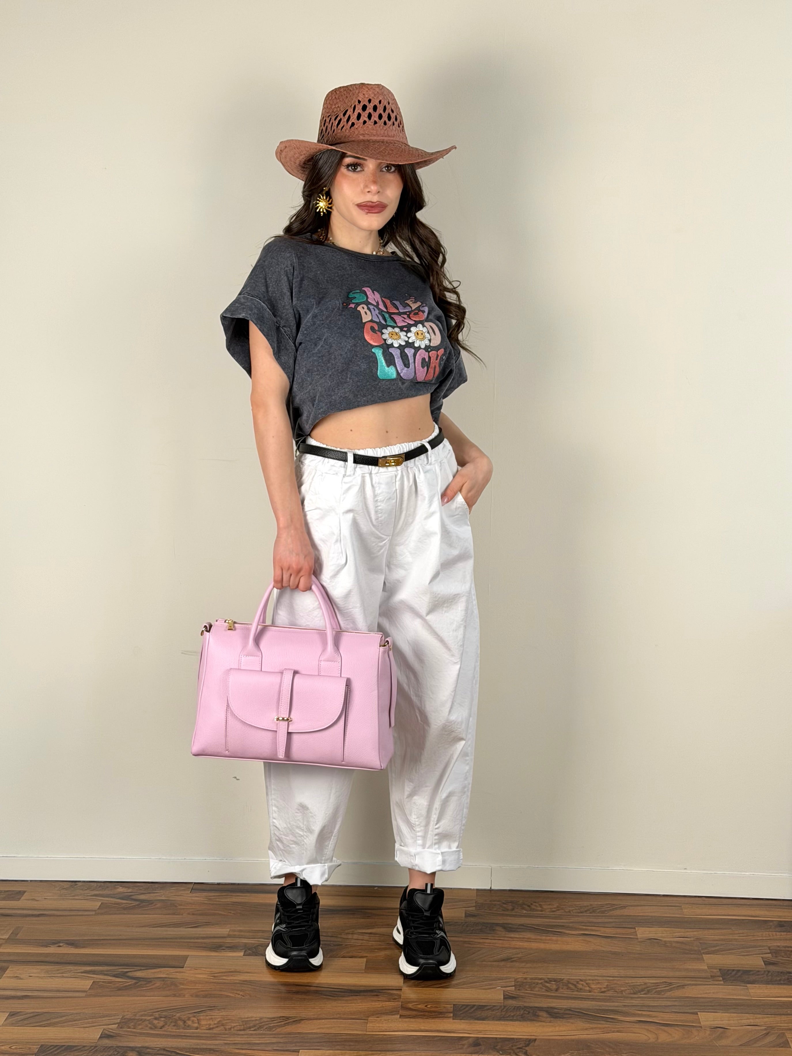 Pantalone Carmen bianco