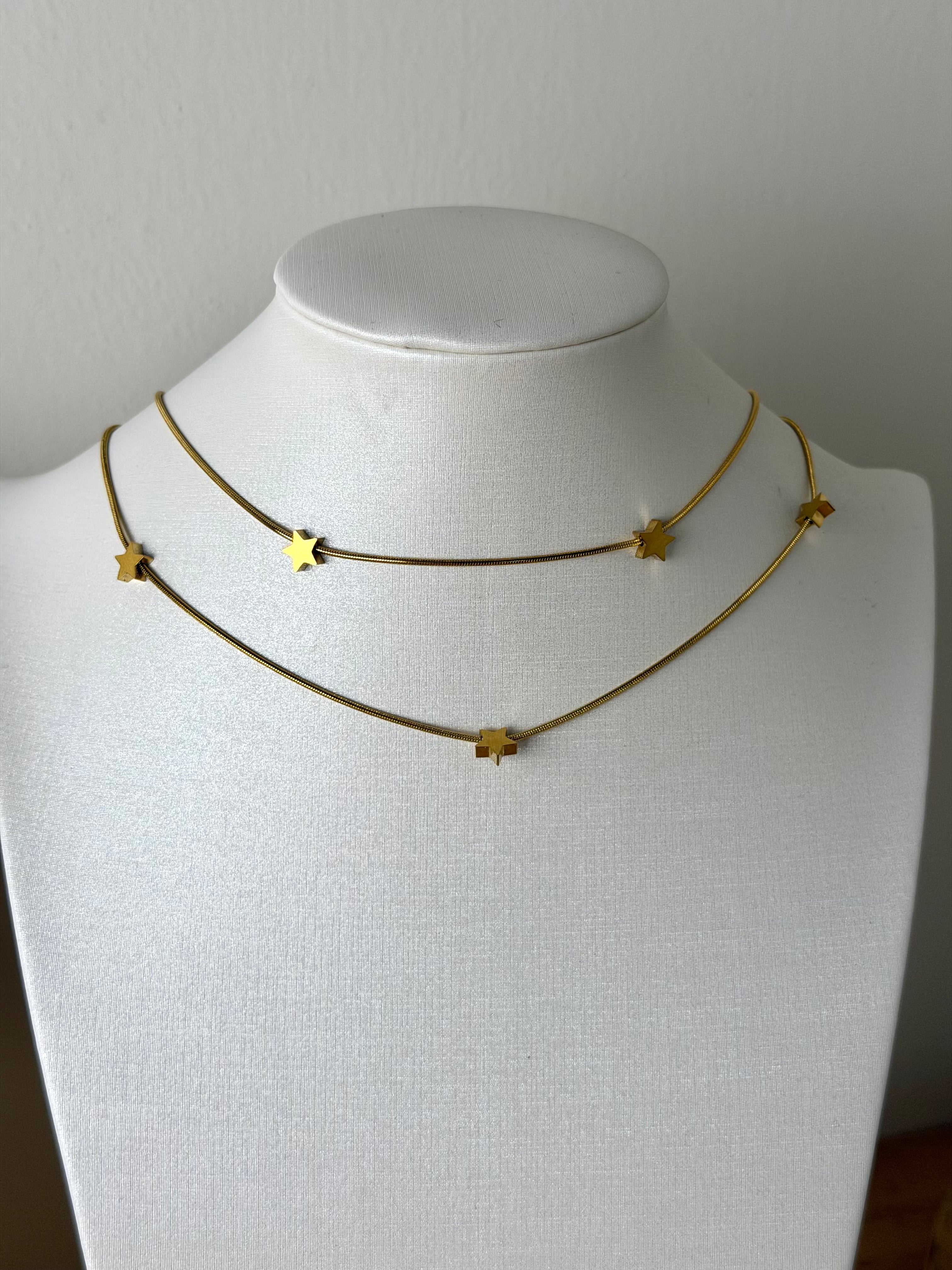 Collana Doppio filo - collezione GIPSY - 2 colori