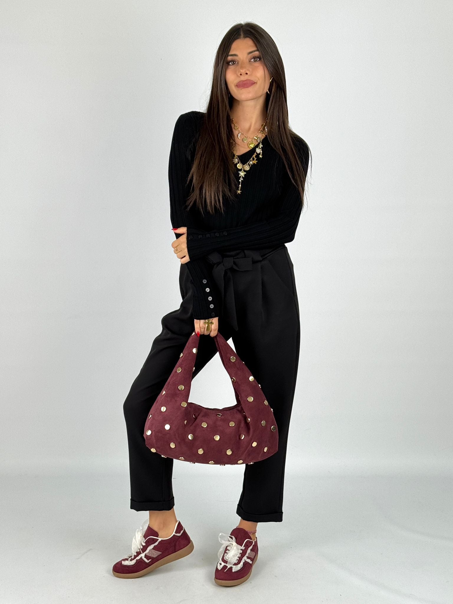 Pantalone completo Amira nero