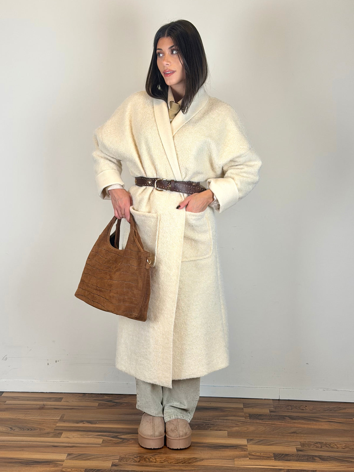 Cappotto Yvonne beige