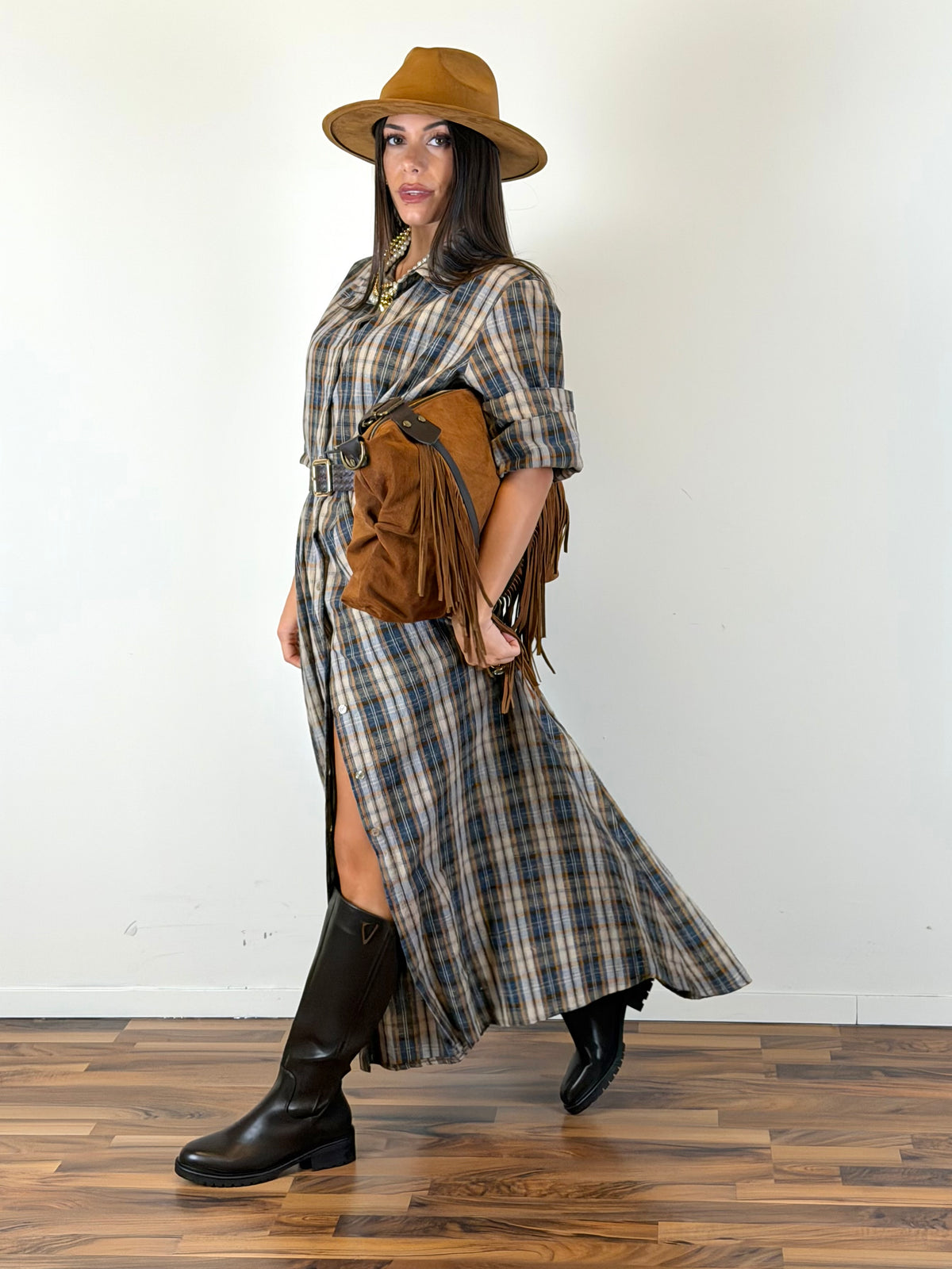 Abito Rebecca blu