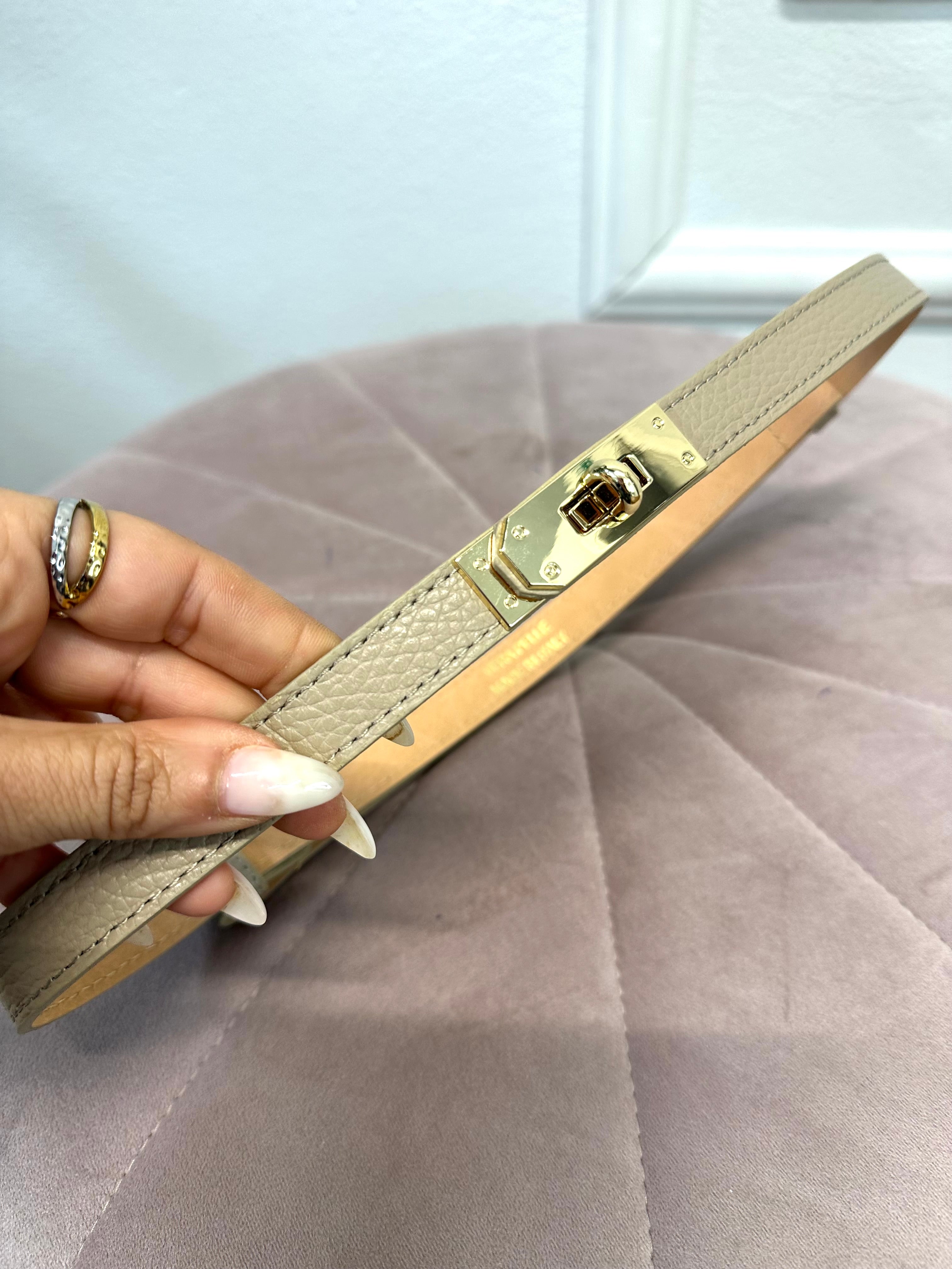 cintura Hermosa vera pelle