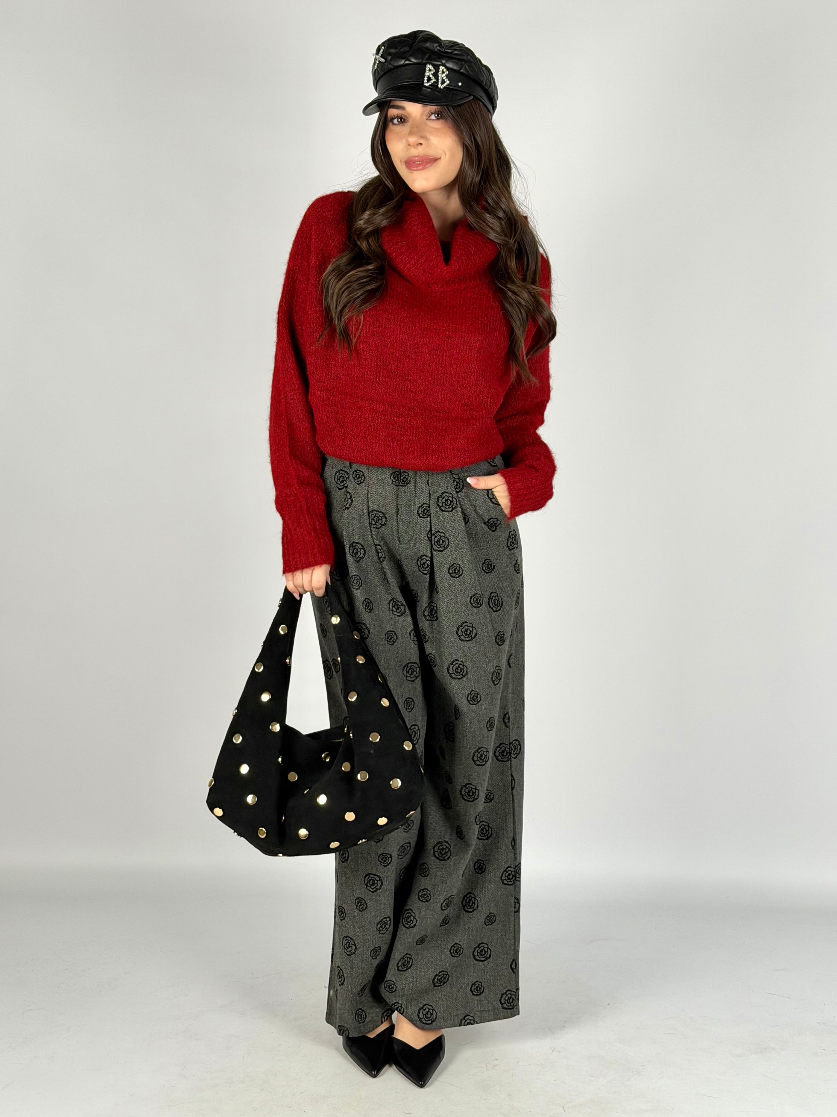 Pantalone Helena nero