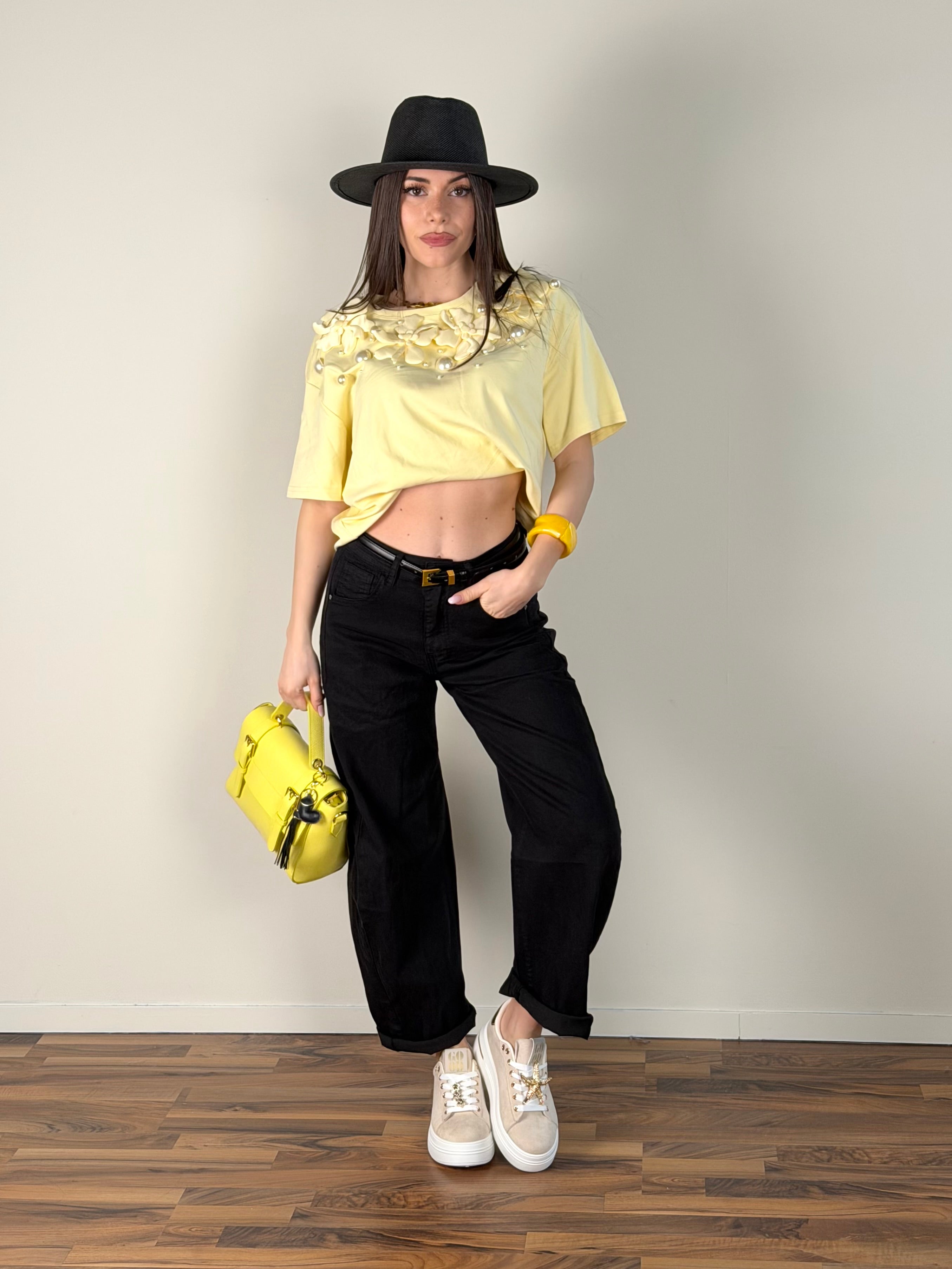 Jeans balloon colors nero