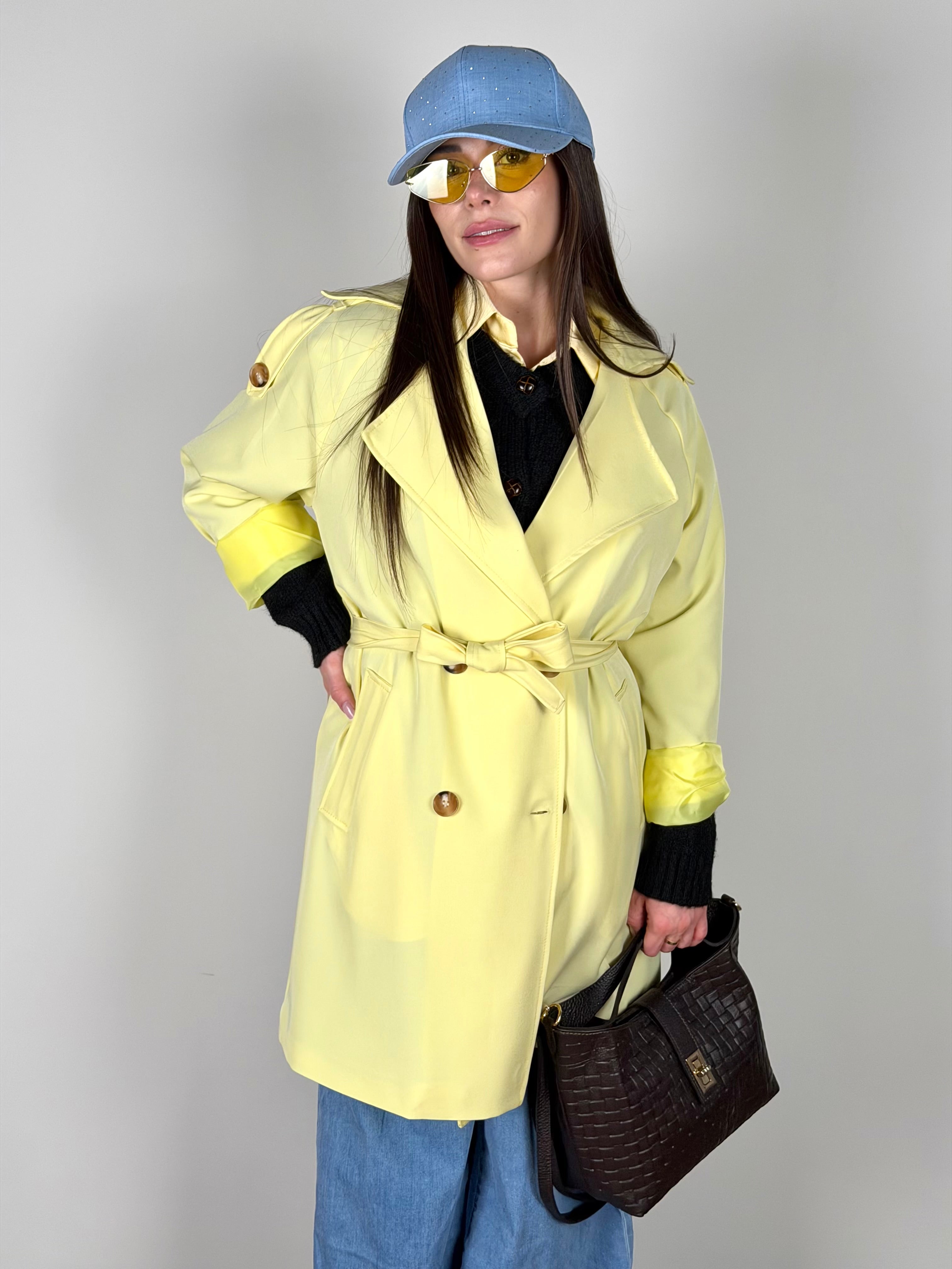 Trench Anya giallo