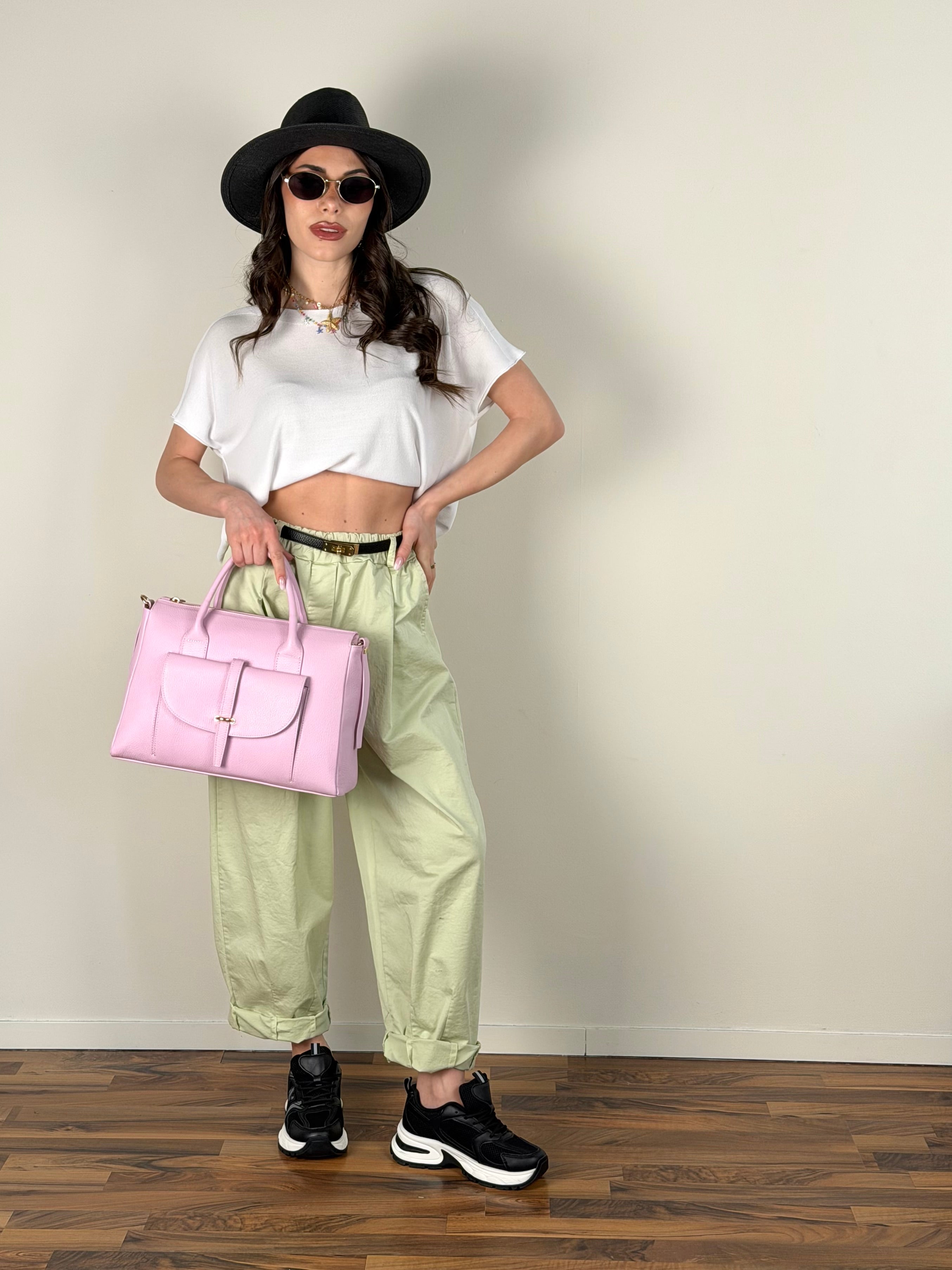Pantalone Carmen verde