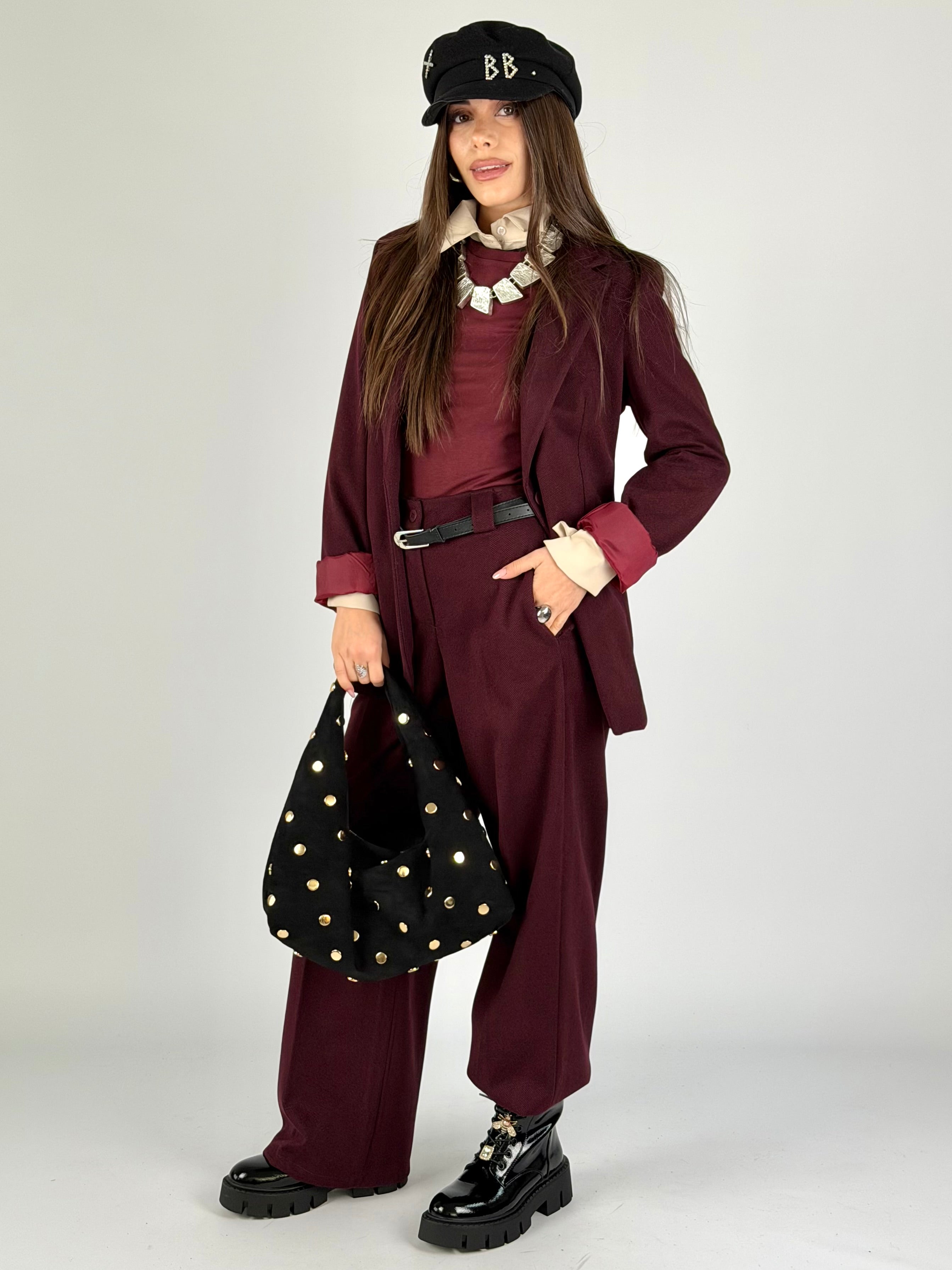 Giacca completo Lumy bordeaux