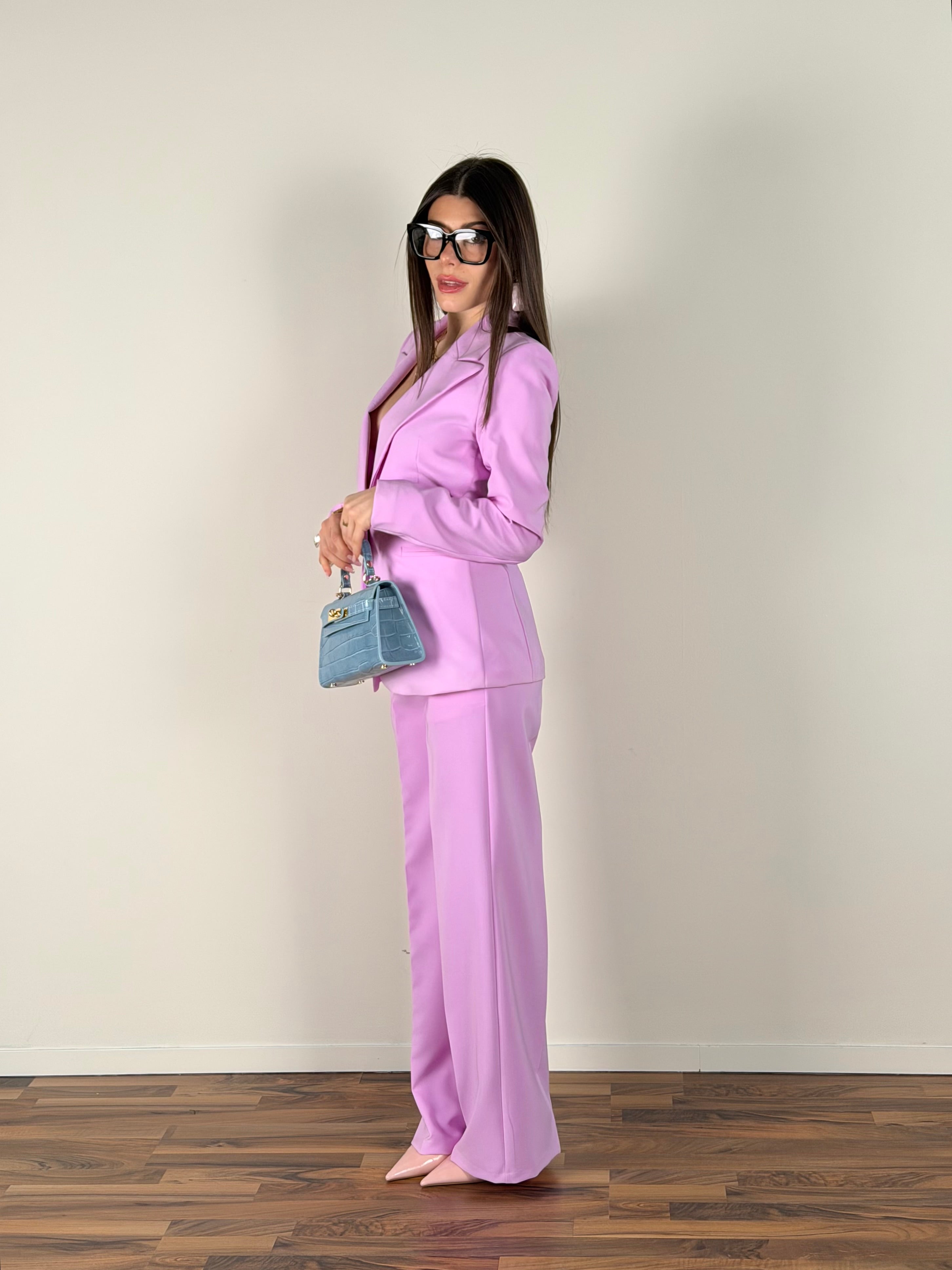 Completo elodie palazzo rosa bubble