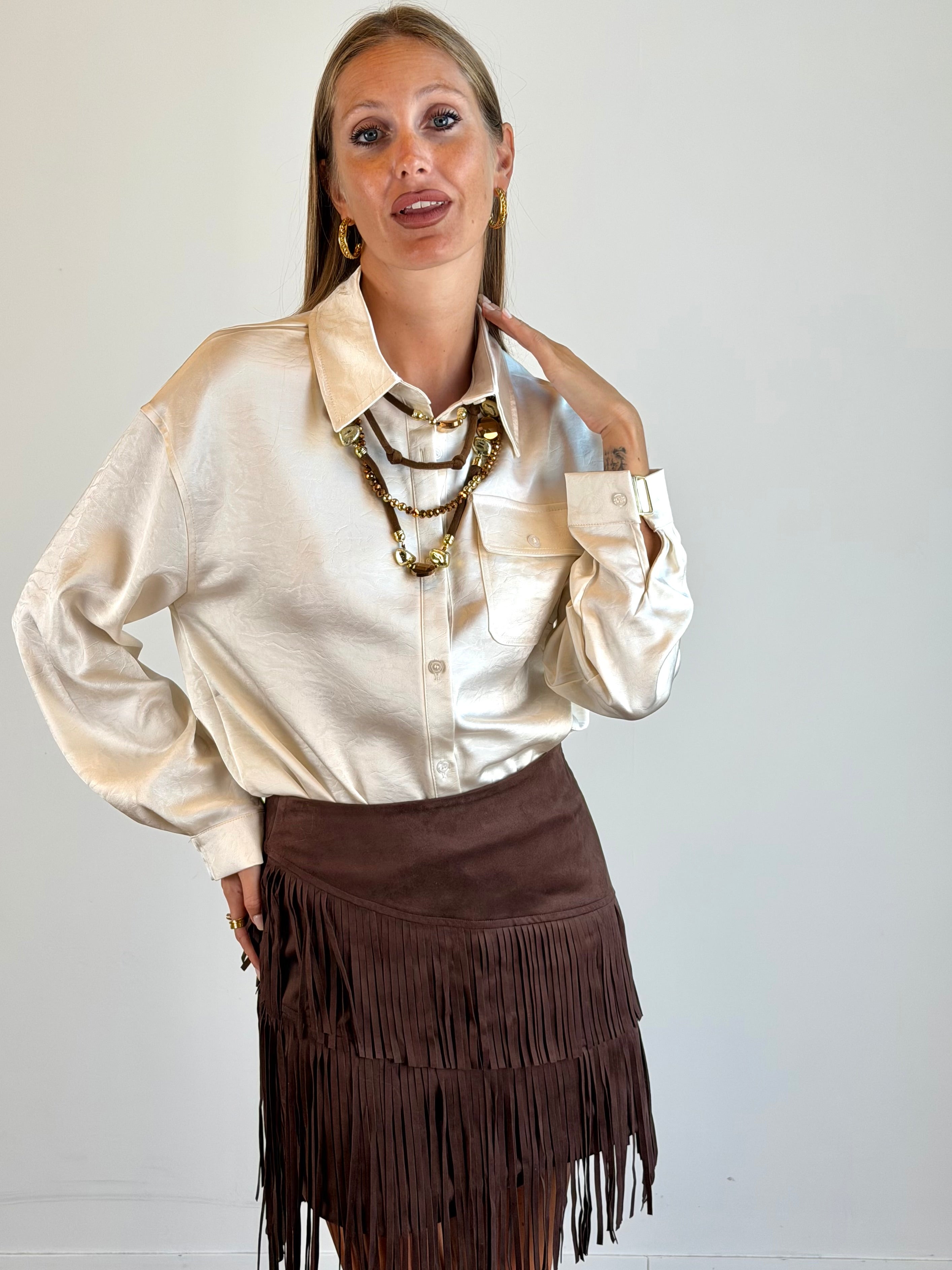 Camicia Secret beige