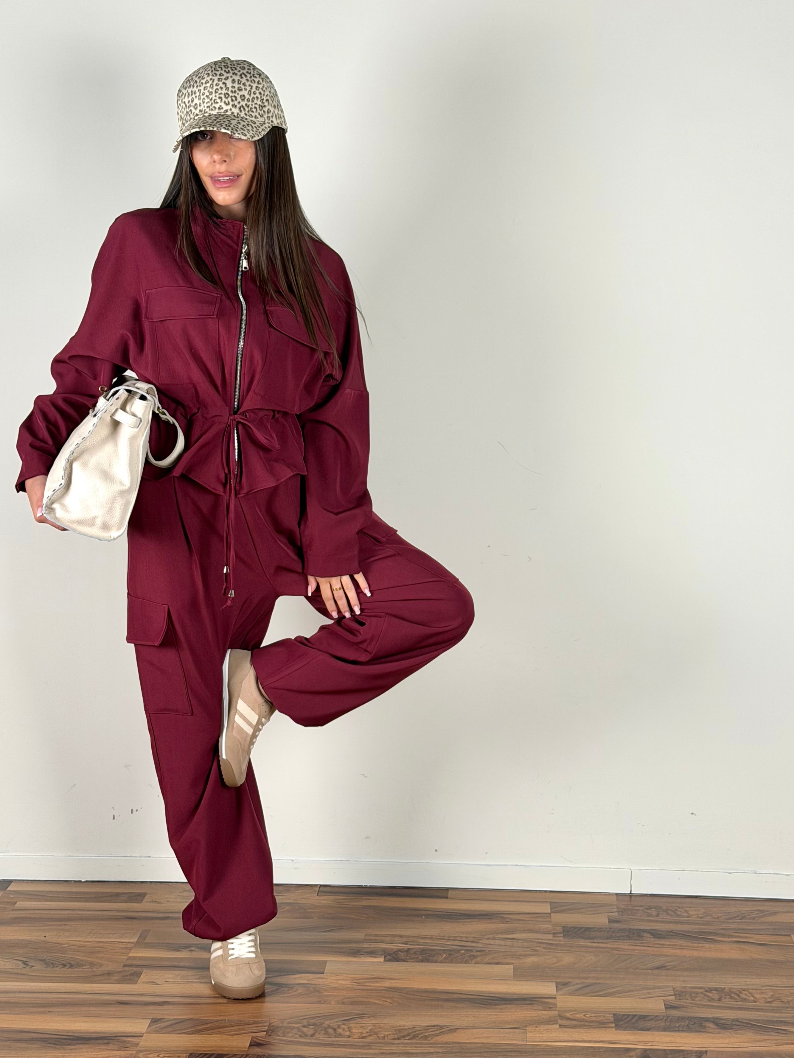 Completo Luna bordeaux