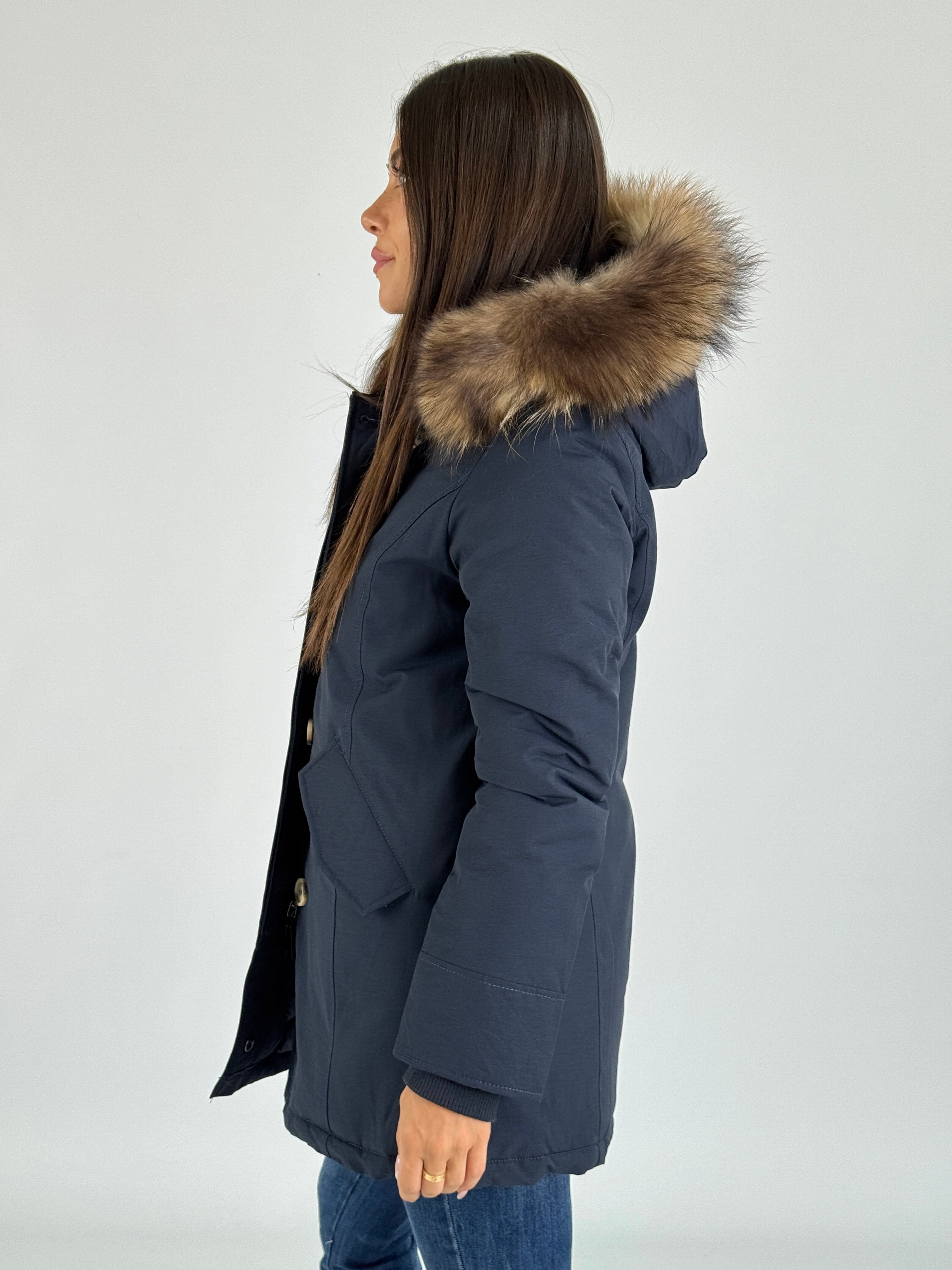 Giaccone Parka blu