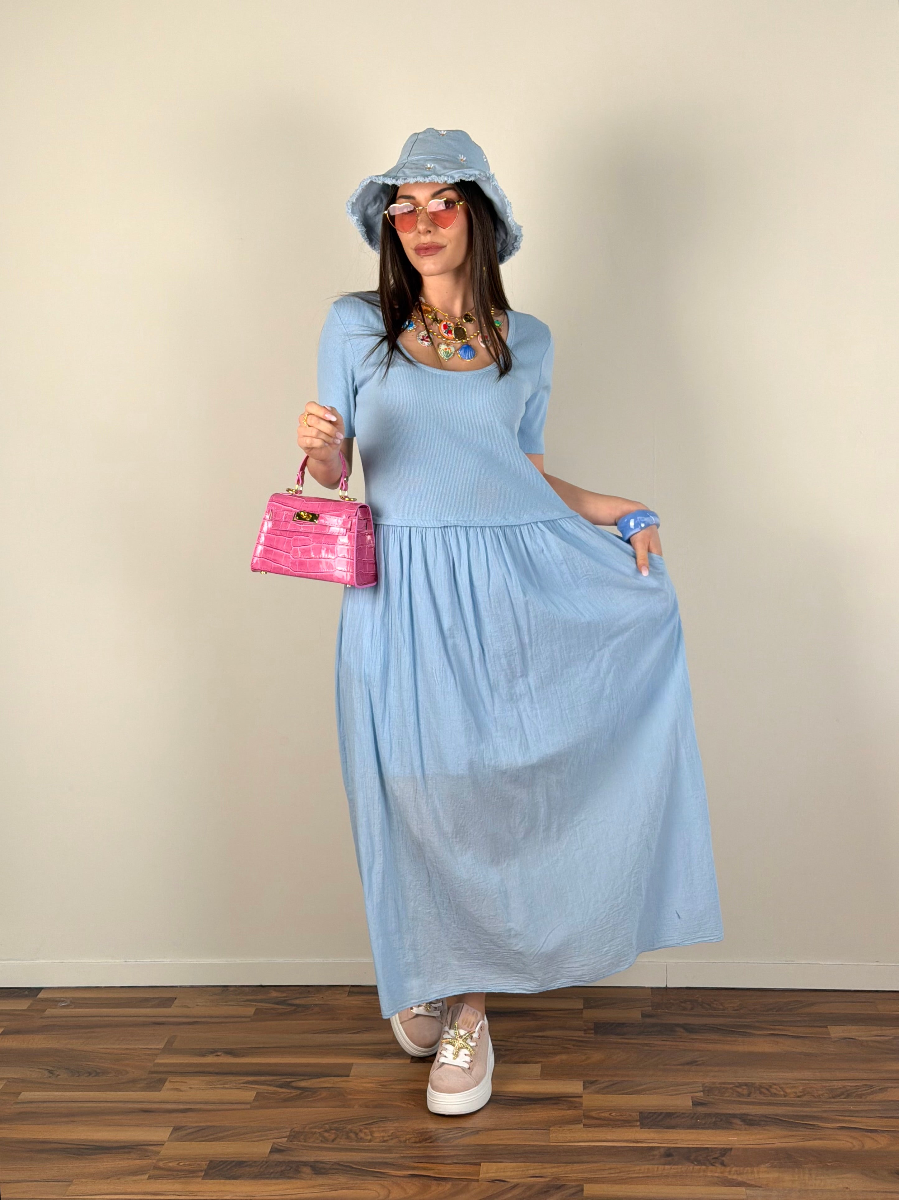Abito Lady celeste