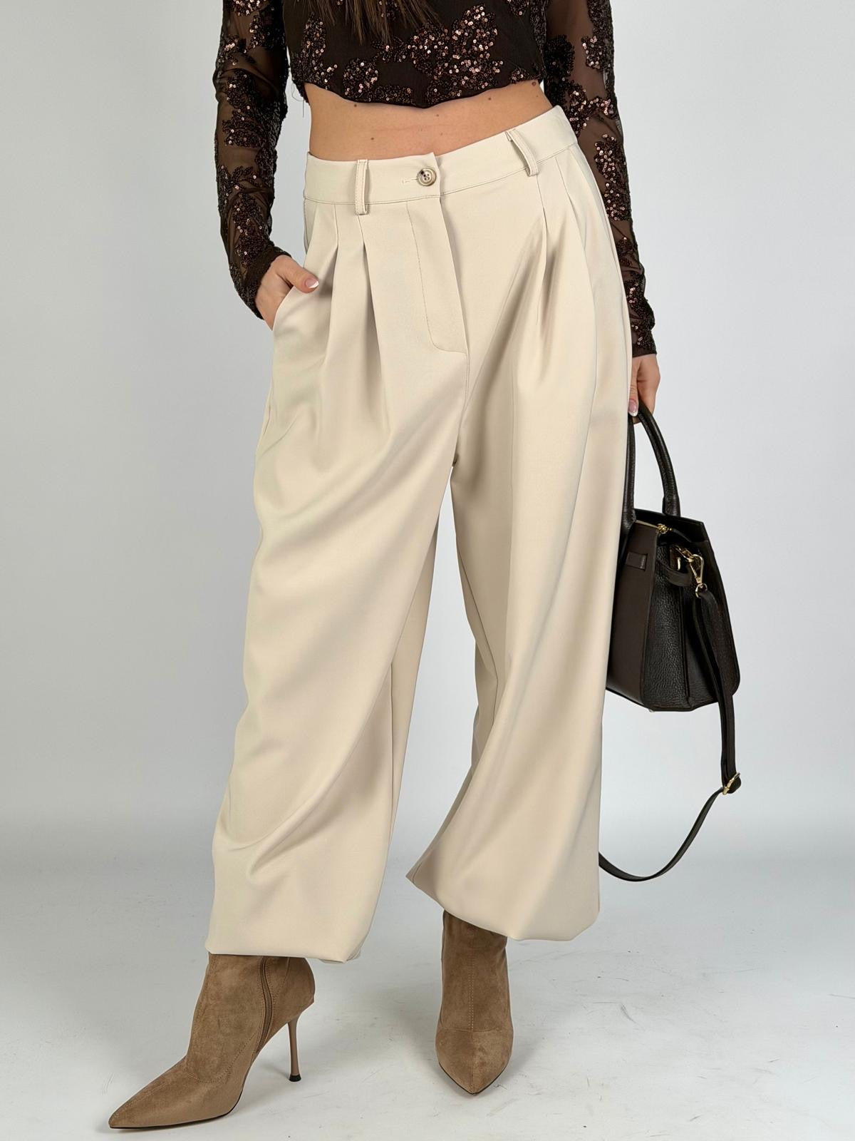 Pantalone Irene beige