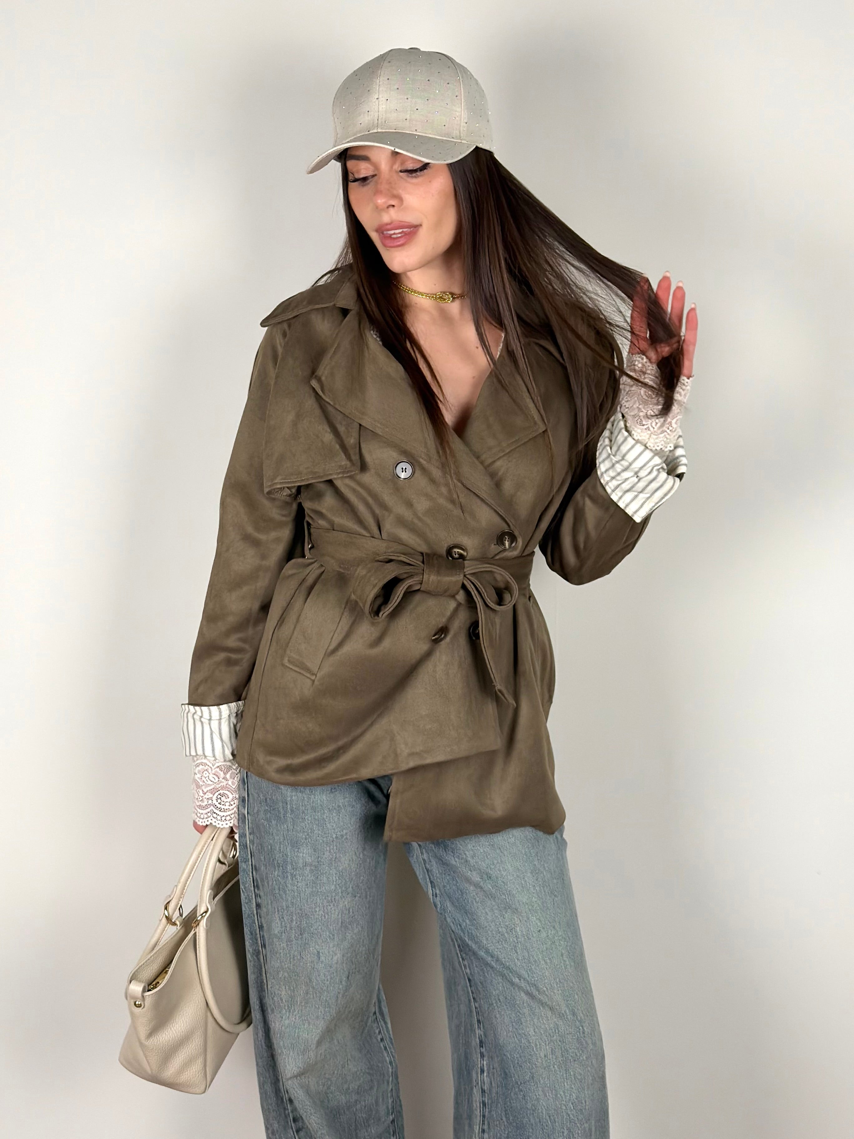 Trench Corinne verde