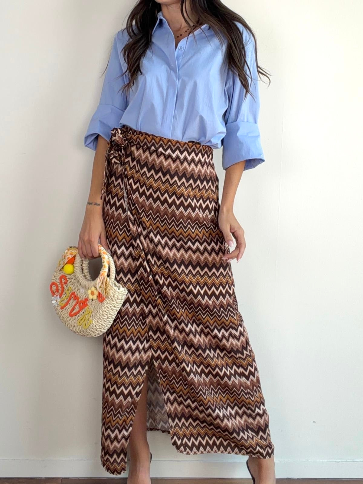 Camicia Prince celeste
