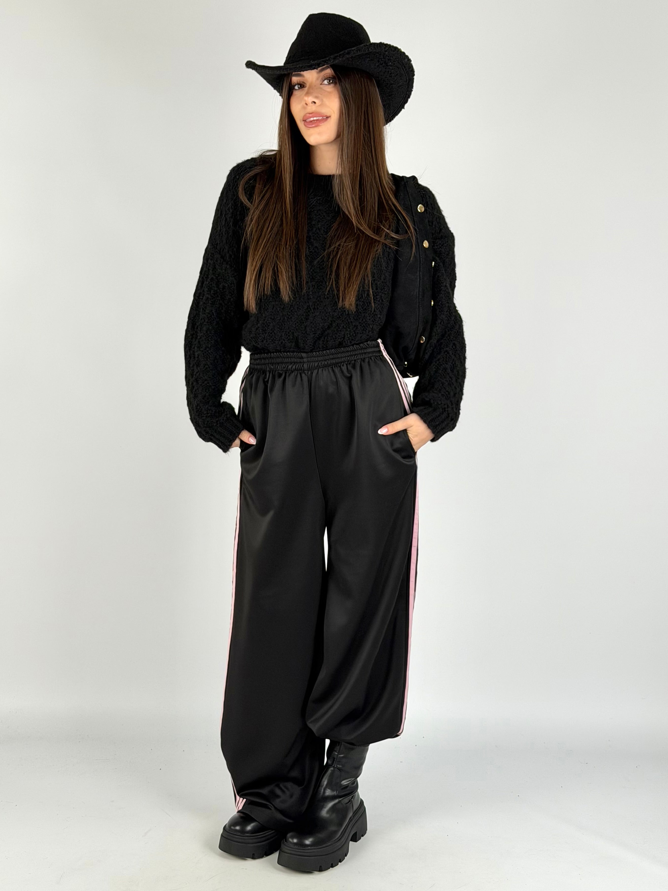 Pantalone Mabel nero