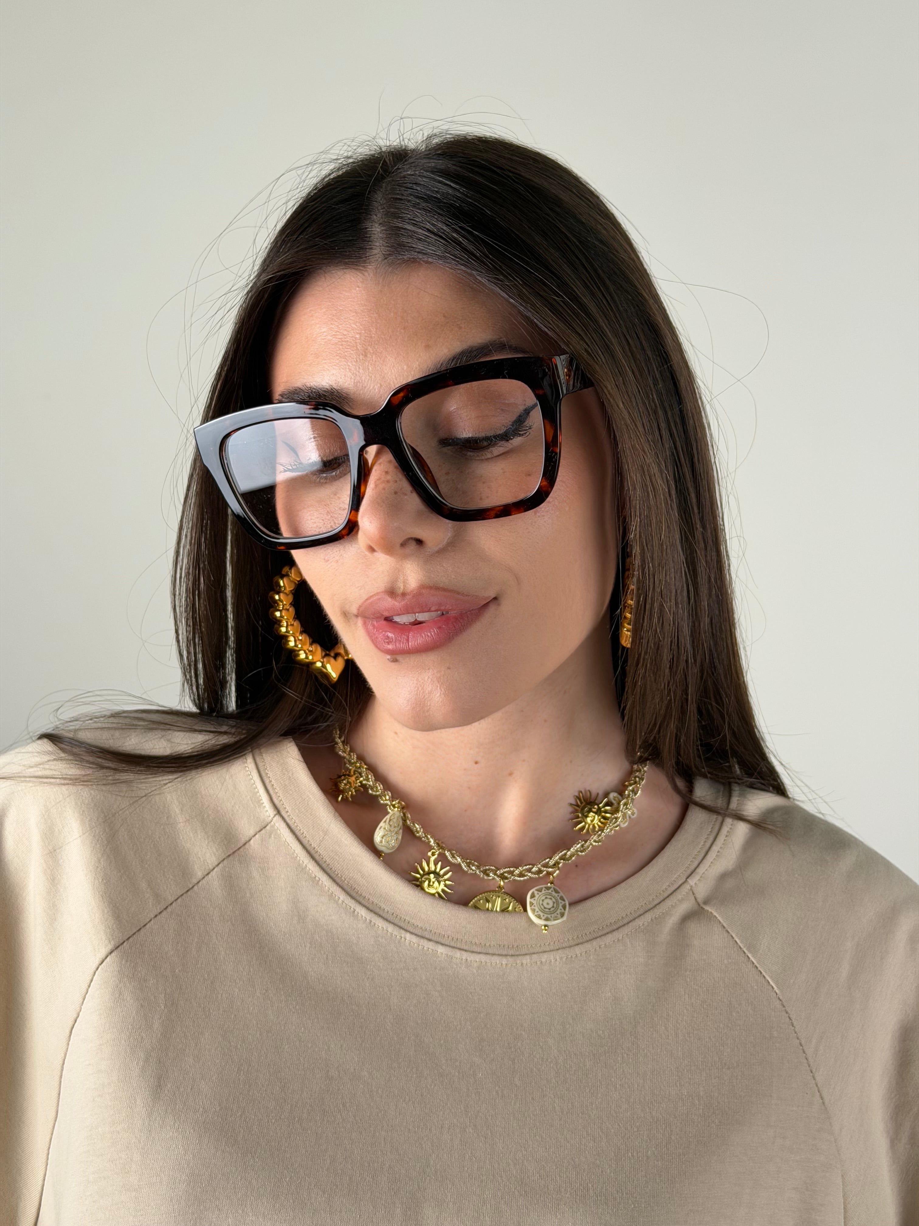 Occhiali Glamour tartarugati