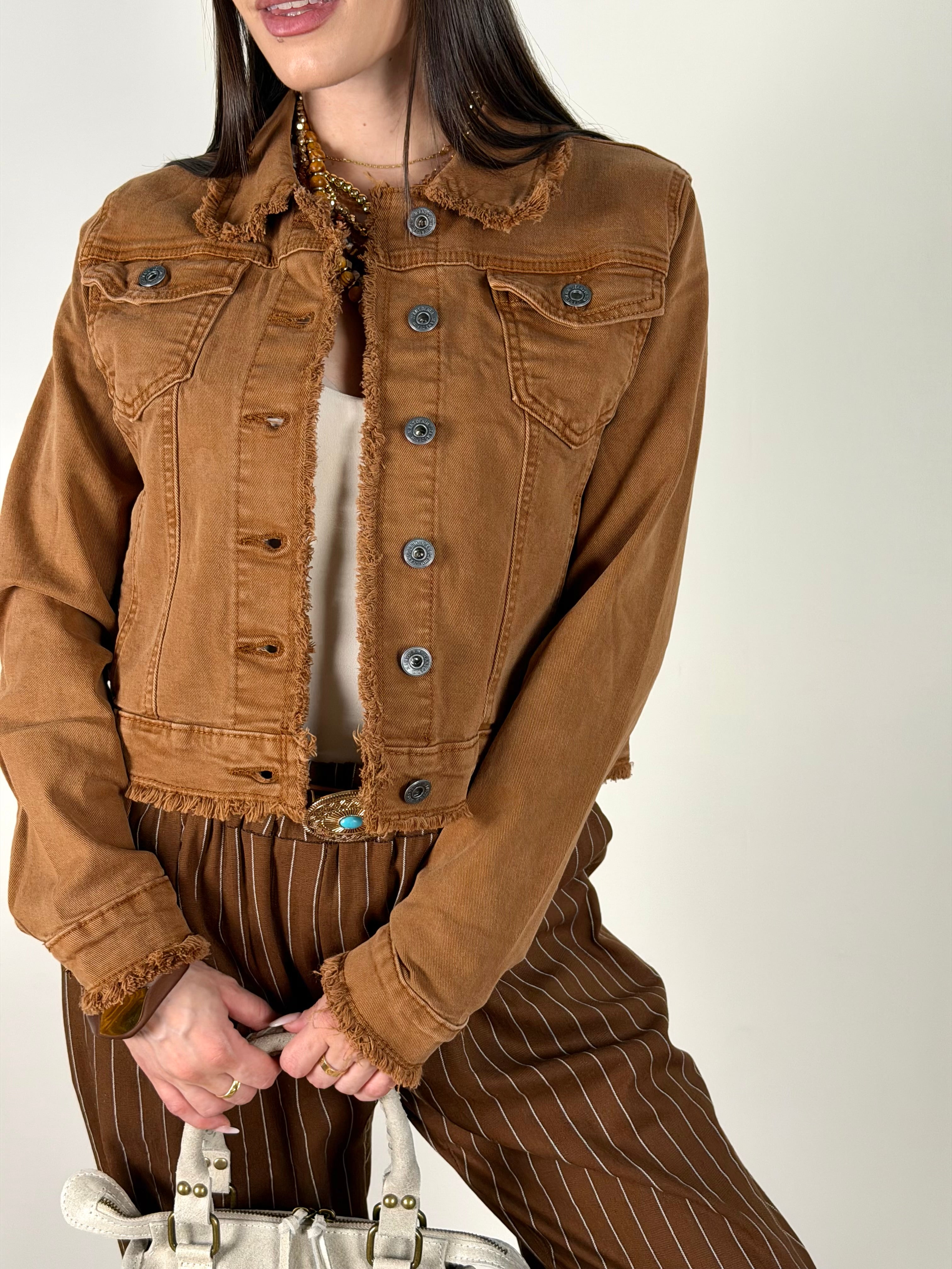 Giubbino jeans David coccio