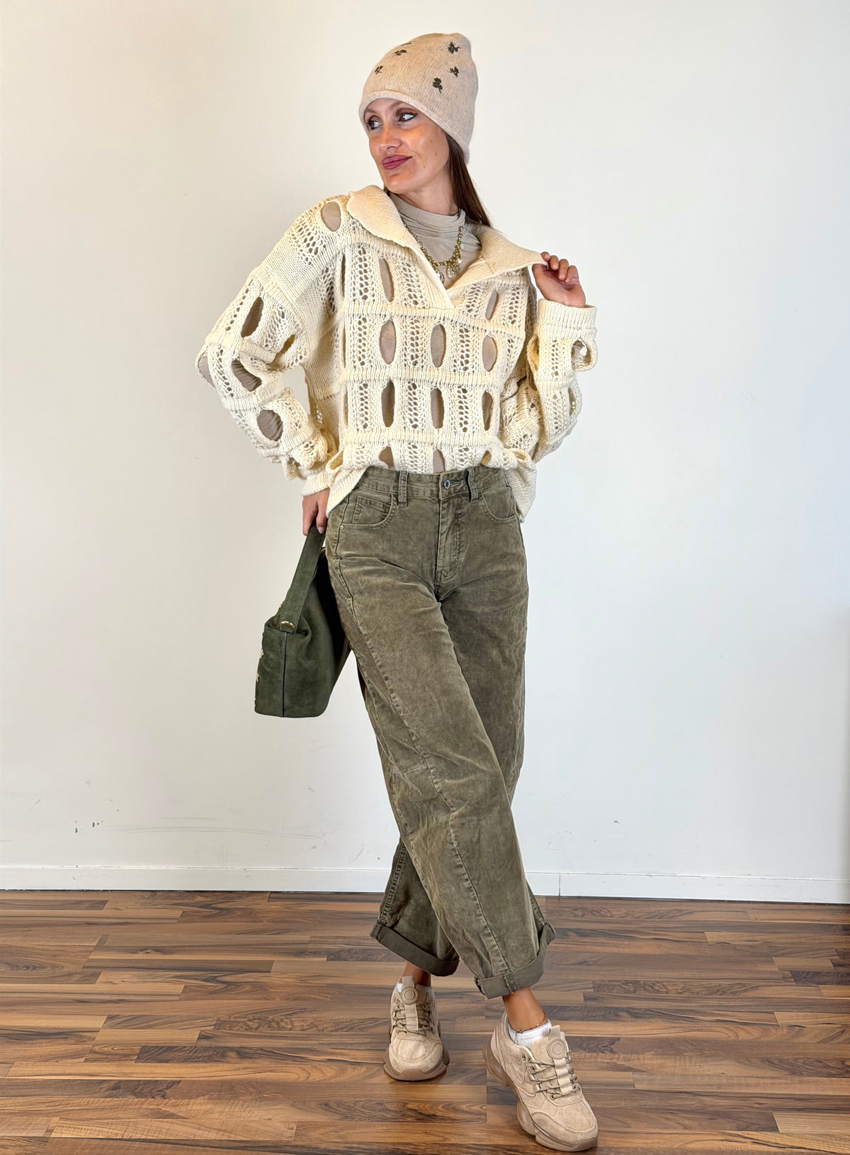 Maglia Polly beige