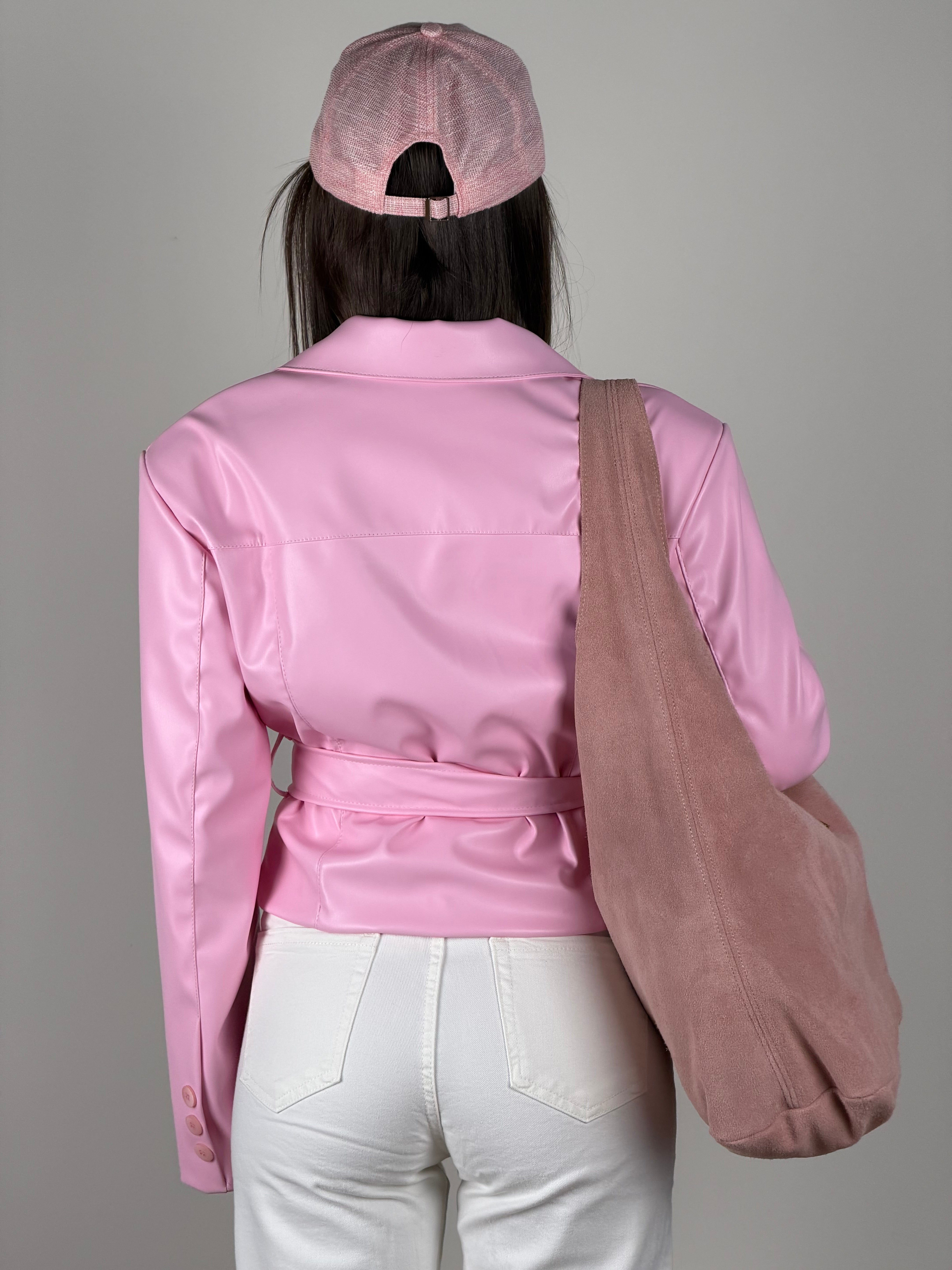 Chiodo Fiocco rosa barbie