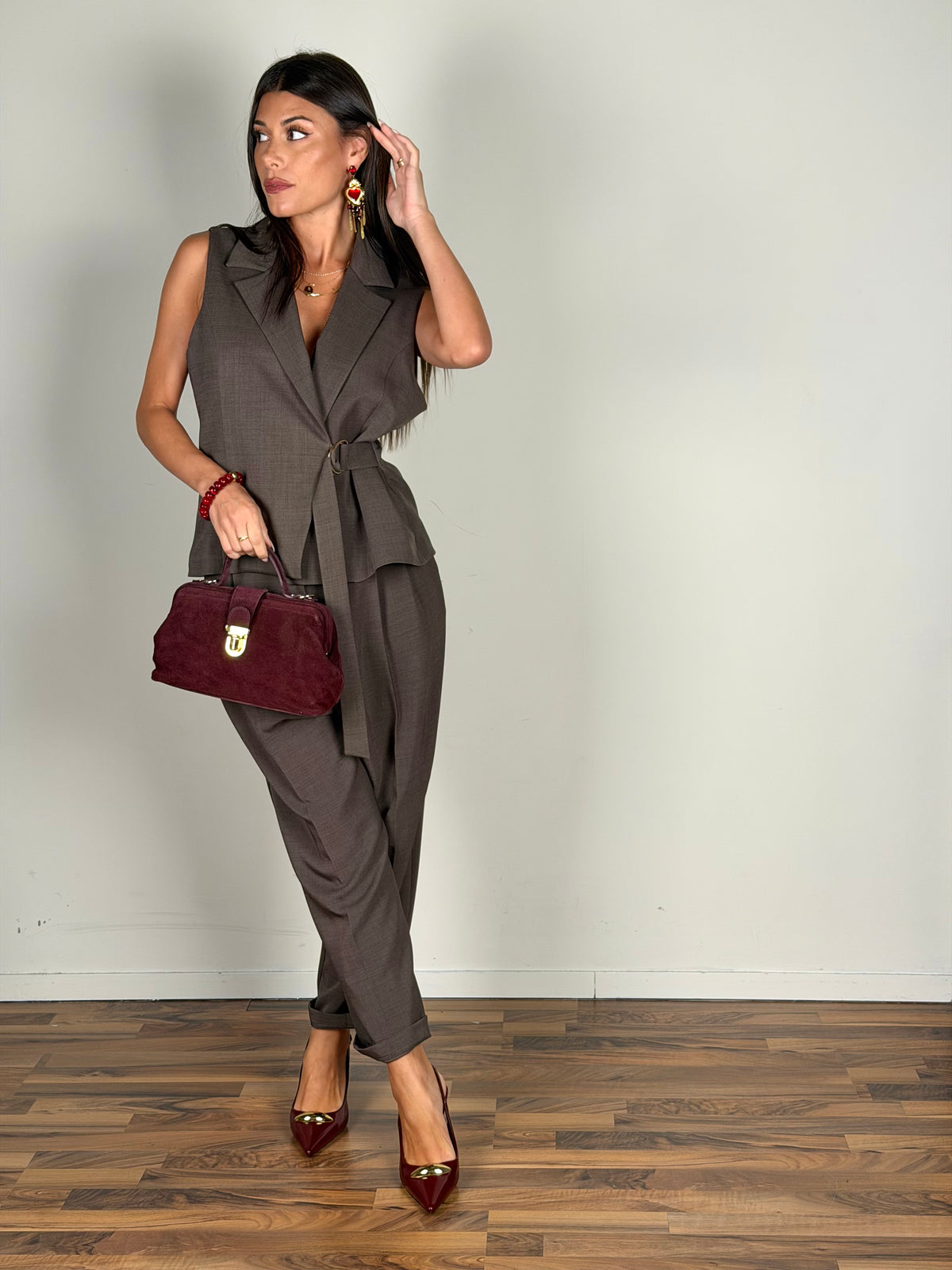 Pantalone Diana moro