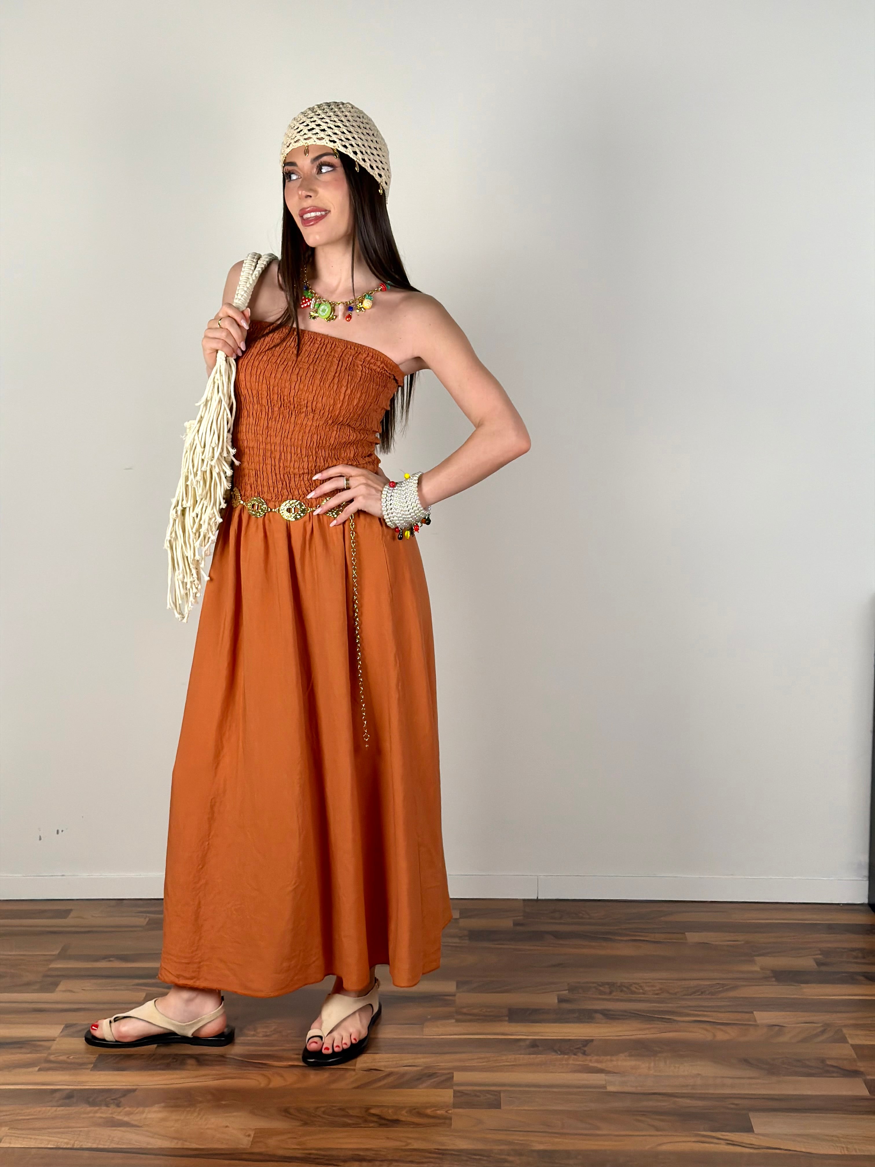 Abito Gipsy coccio