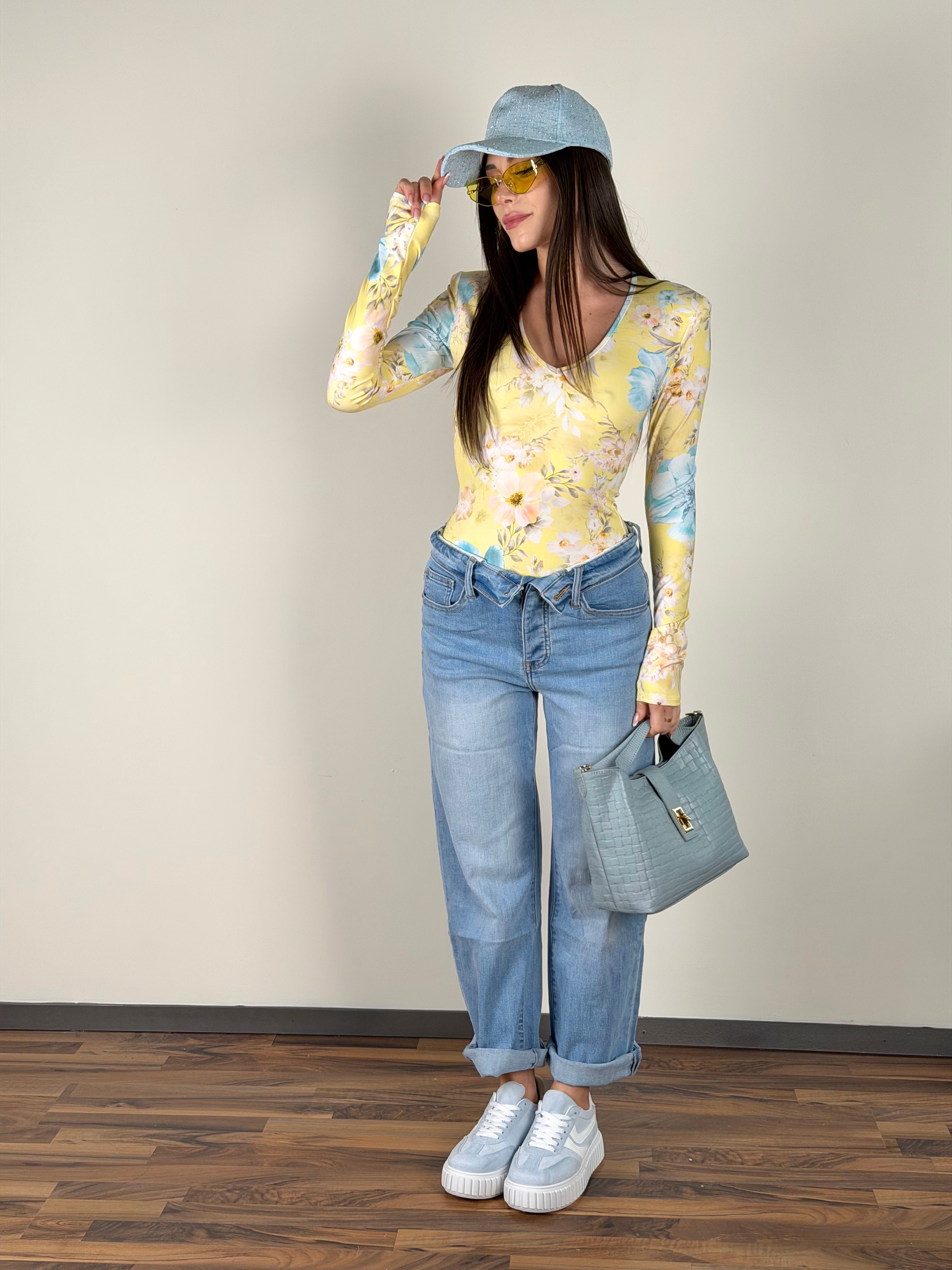 Maglia primavera gialla