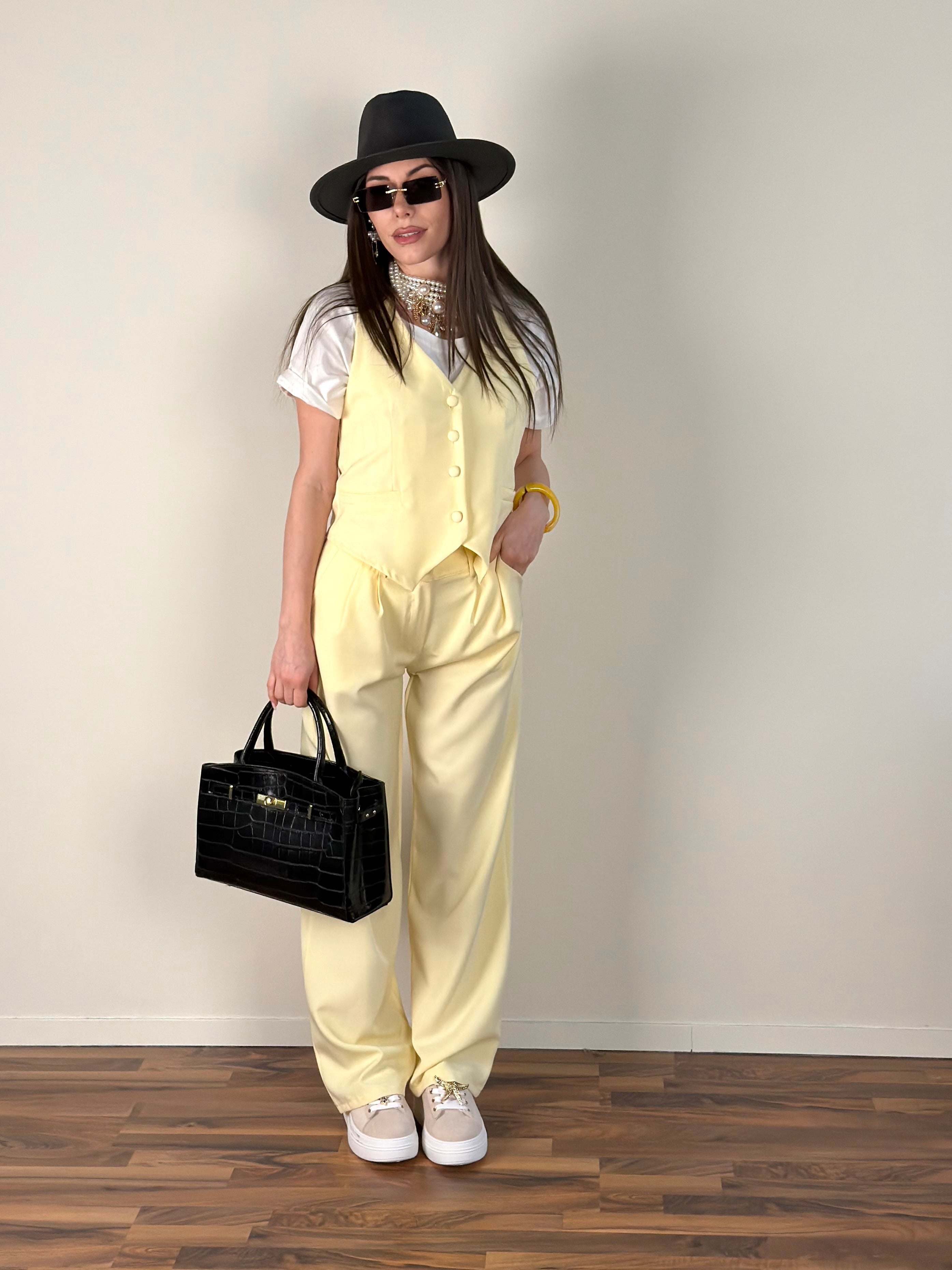 Gilet Luxe giallo