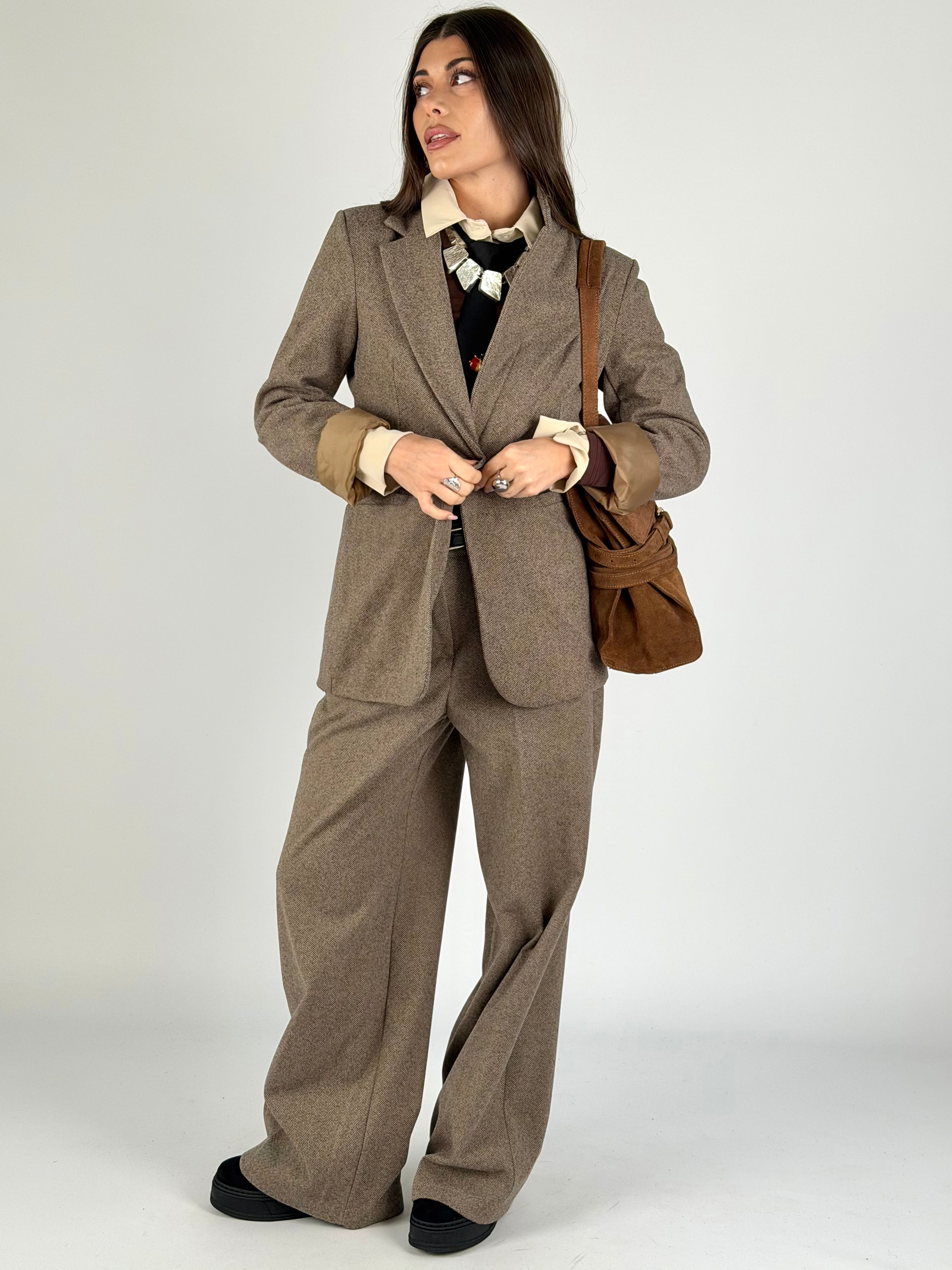 Giacca completo Lumy moro