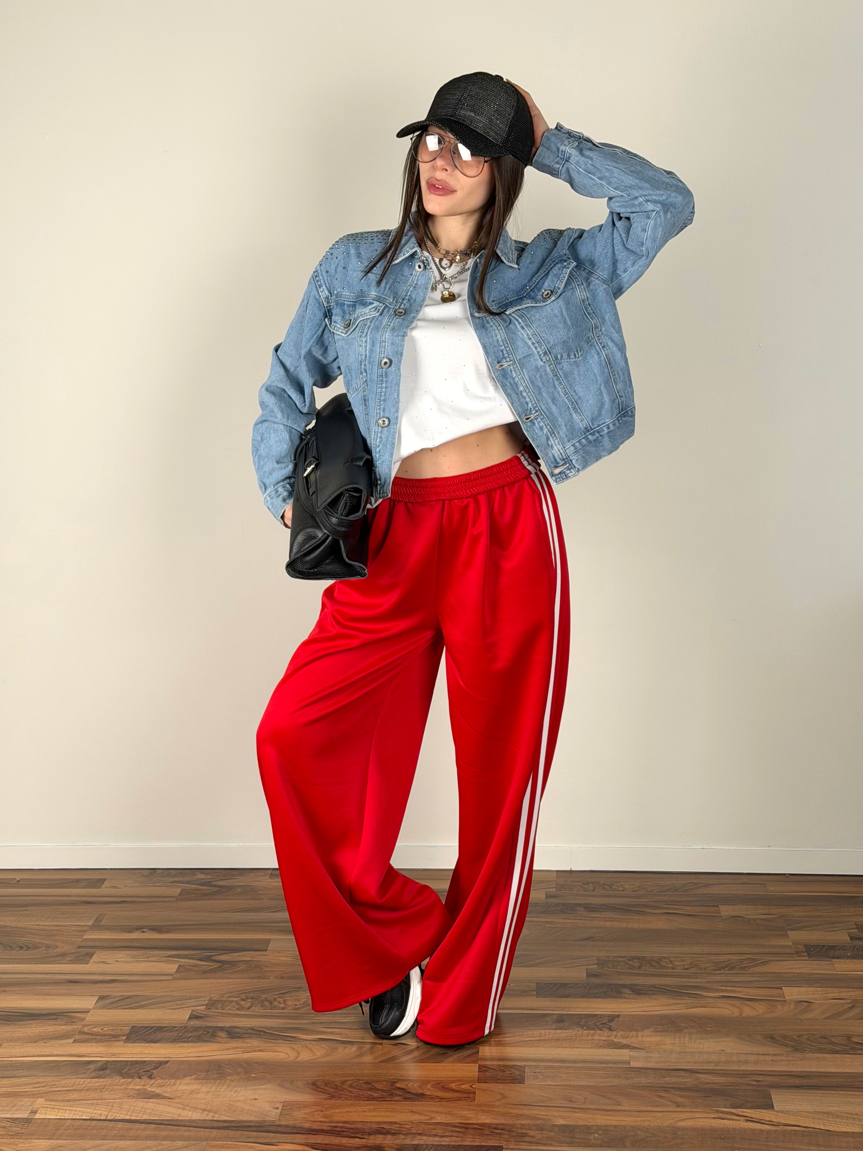 Pantalone tuta Sweety rosso