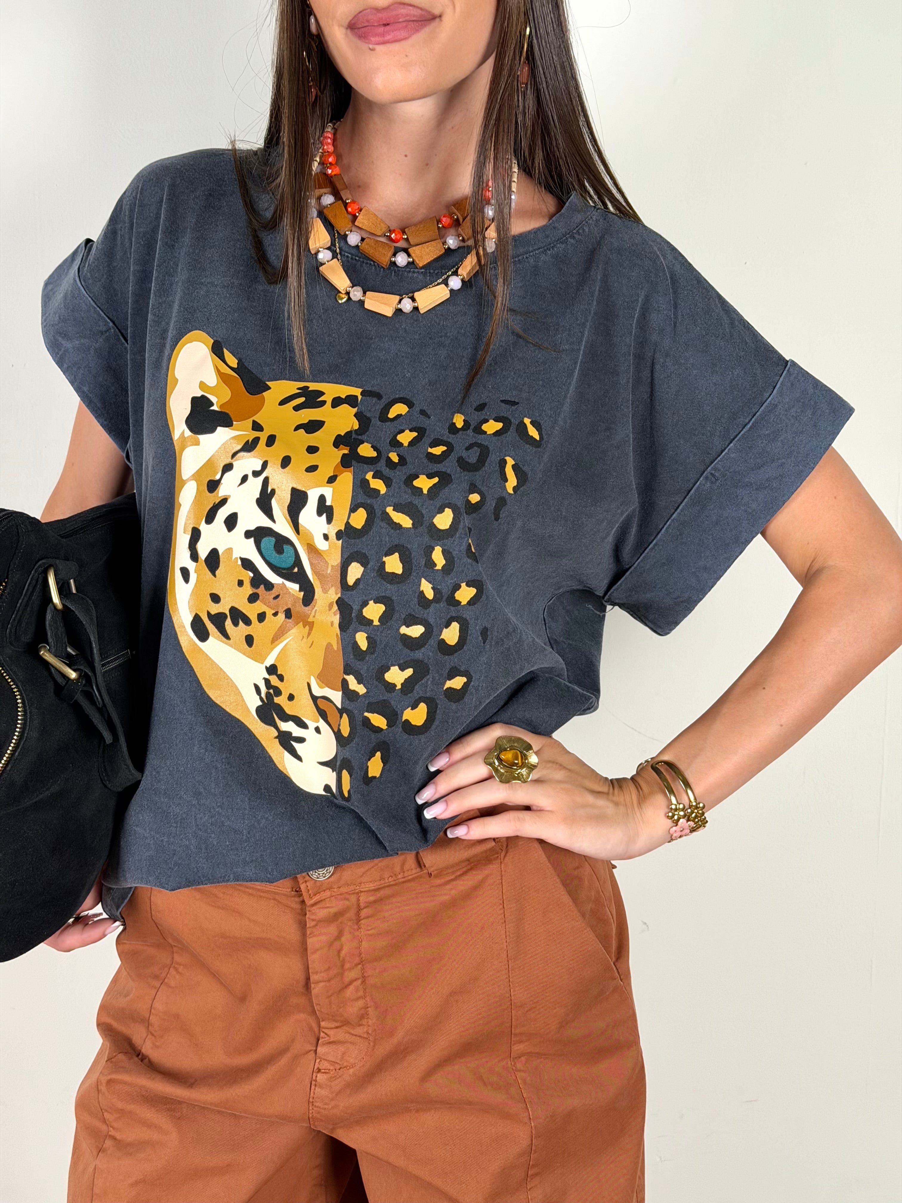 T-shirt Tiger Stone