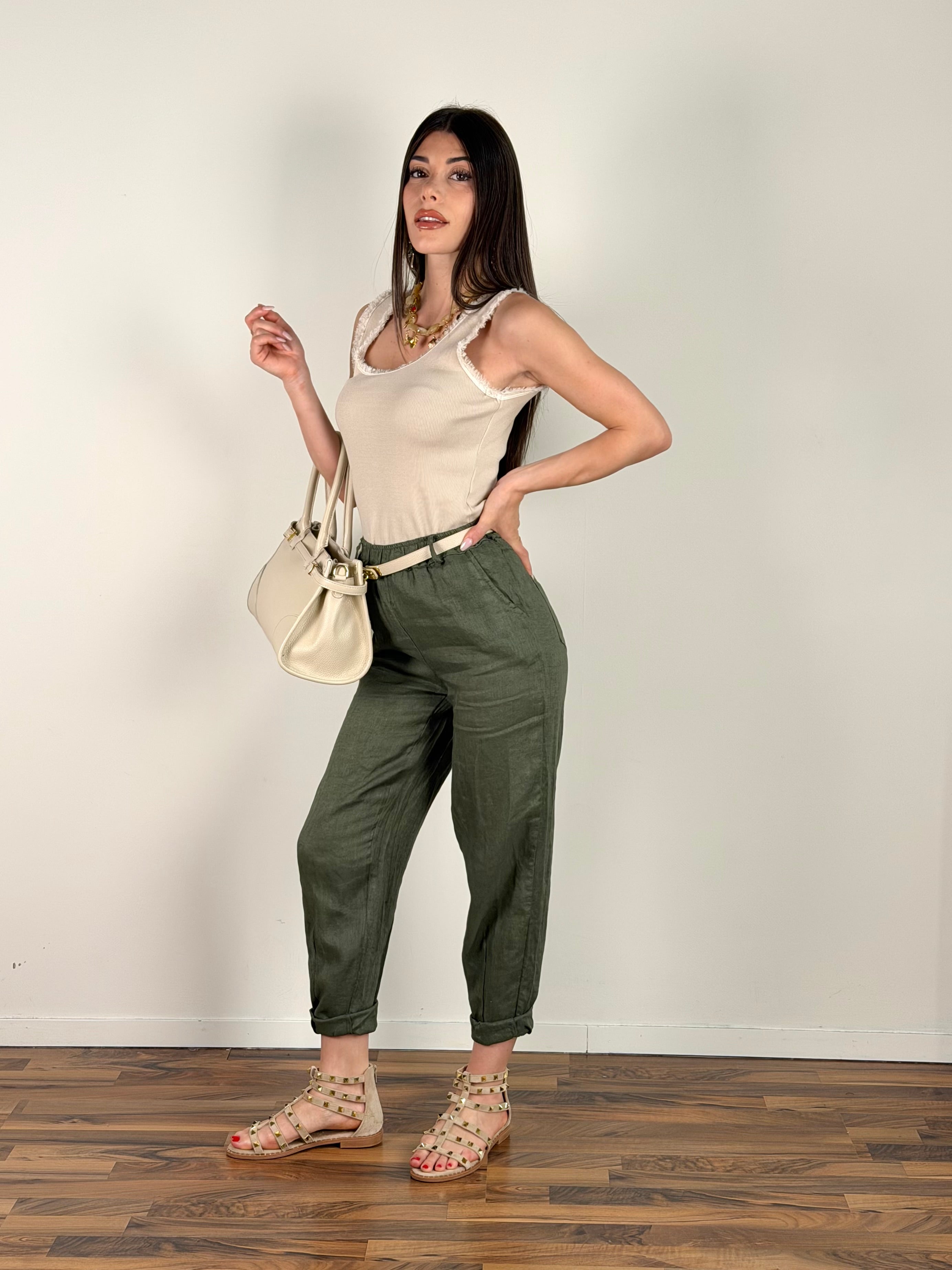 Top Benny beige