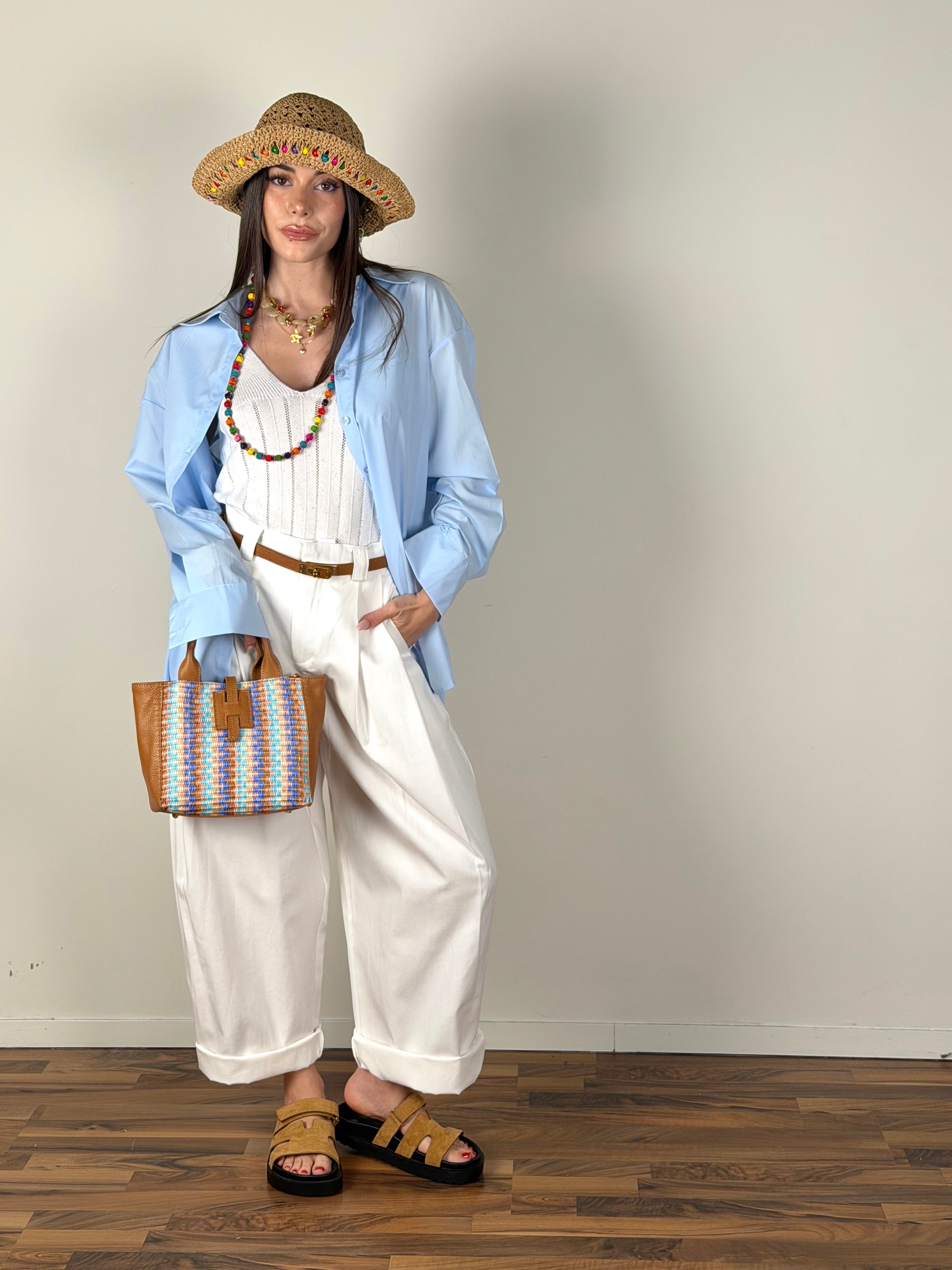 Camicia Zoe celeste
