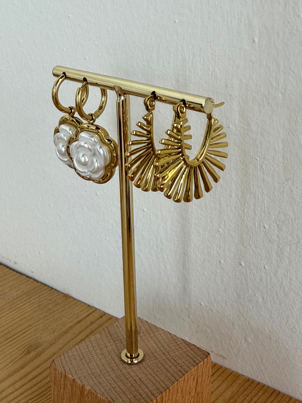 Orecchini ventaglio - collezione coco