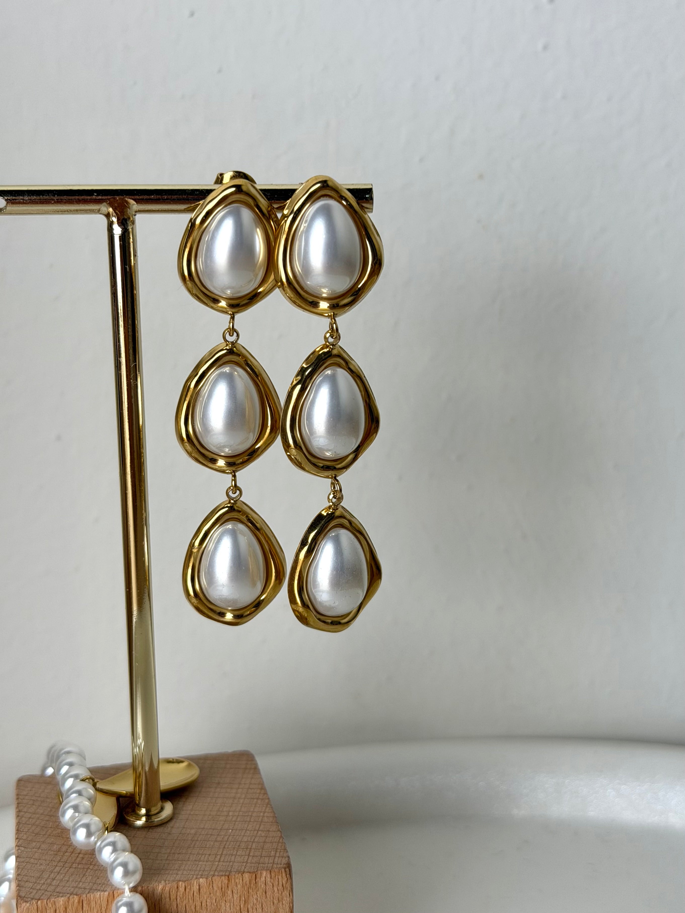 Orecchini pendenti - collezione perla