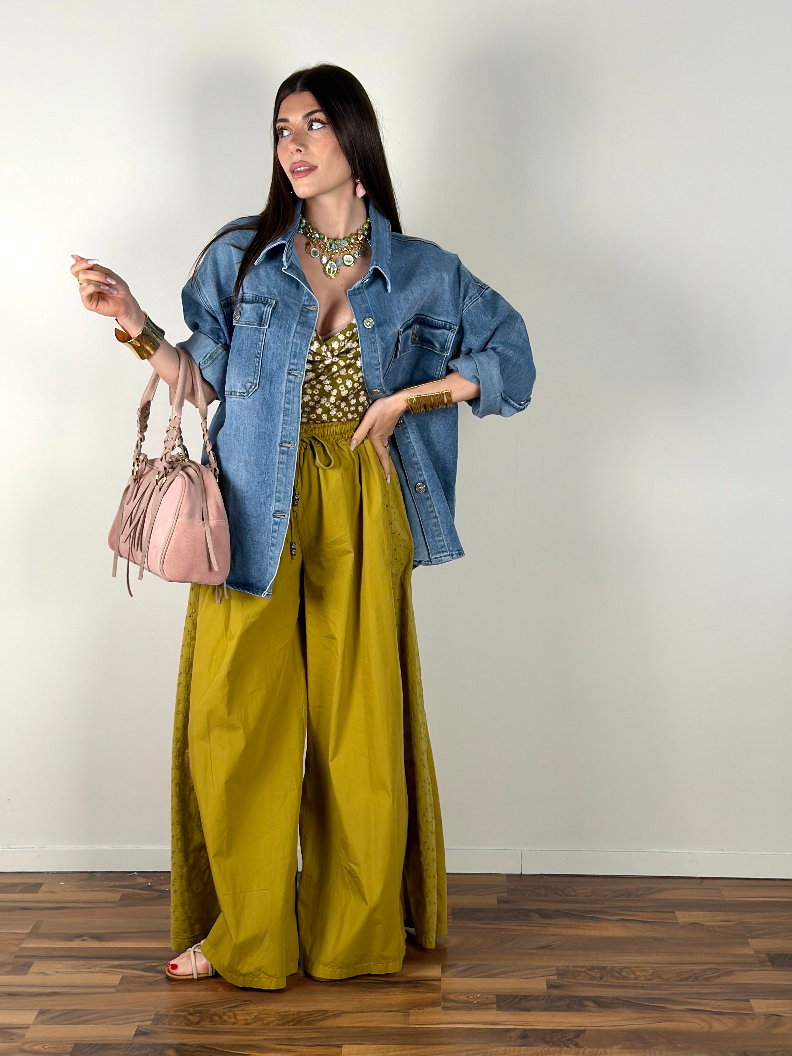 Camicia di jeans primavera