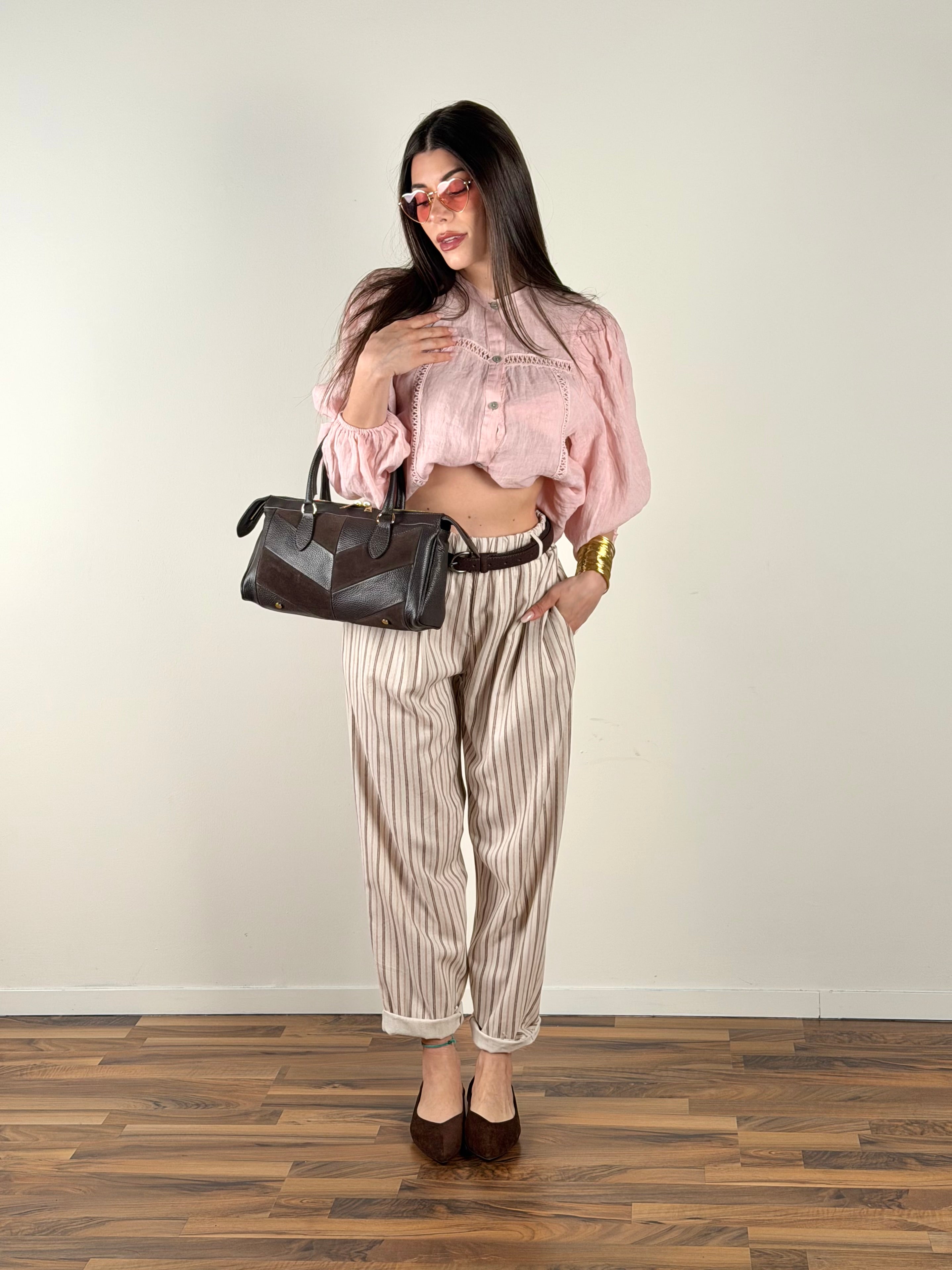 Pantalone Madrid rosa
