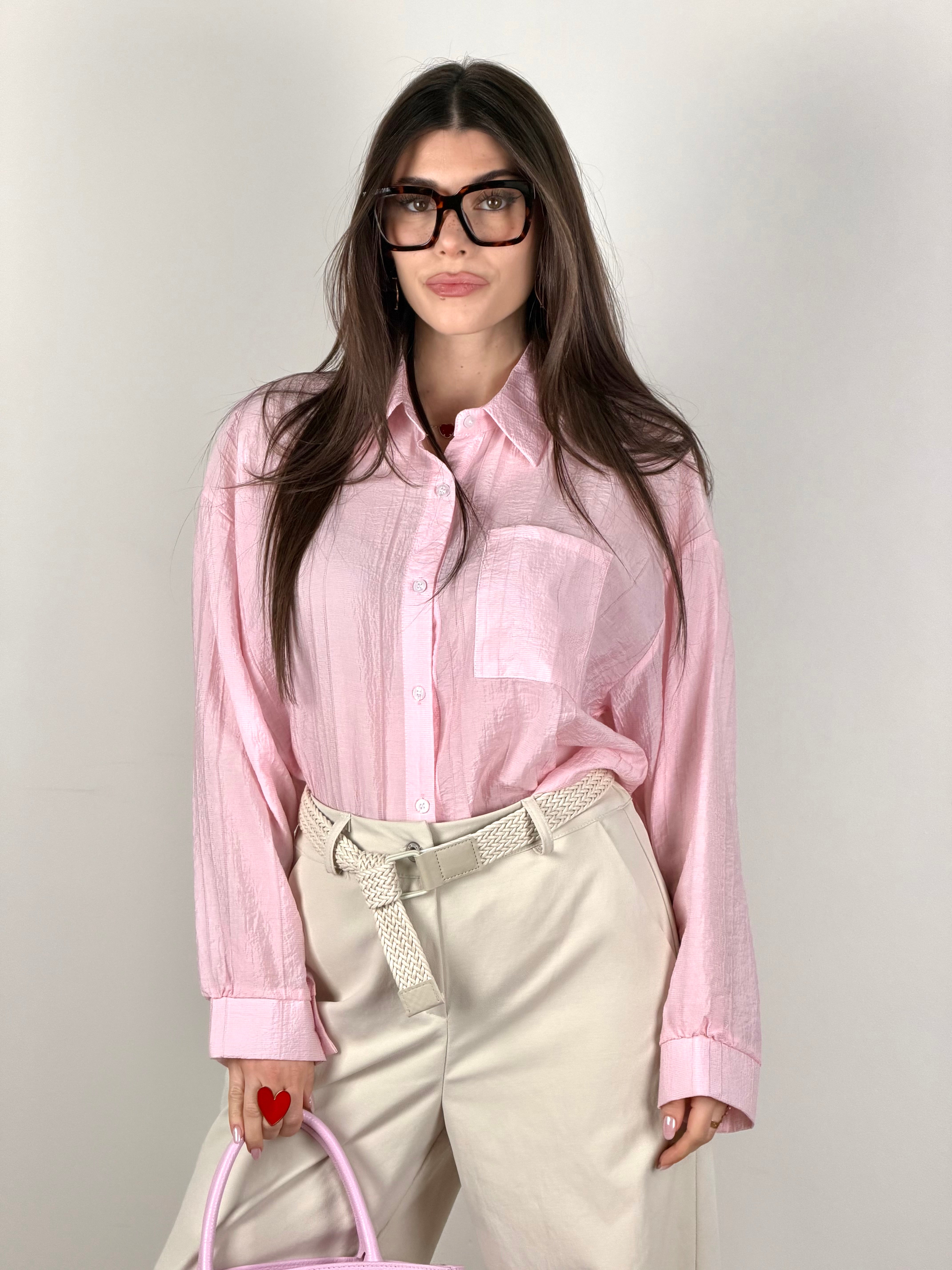 Camicia sam rosa