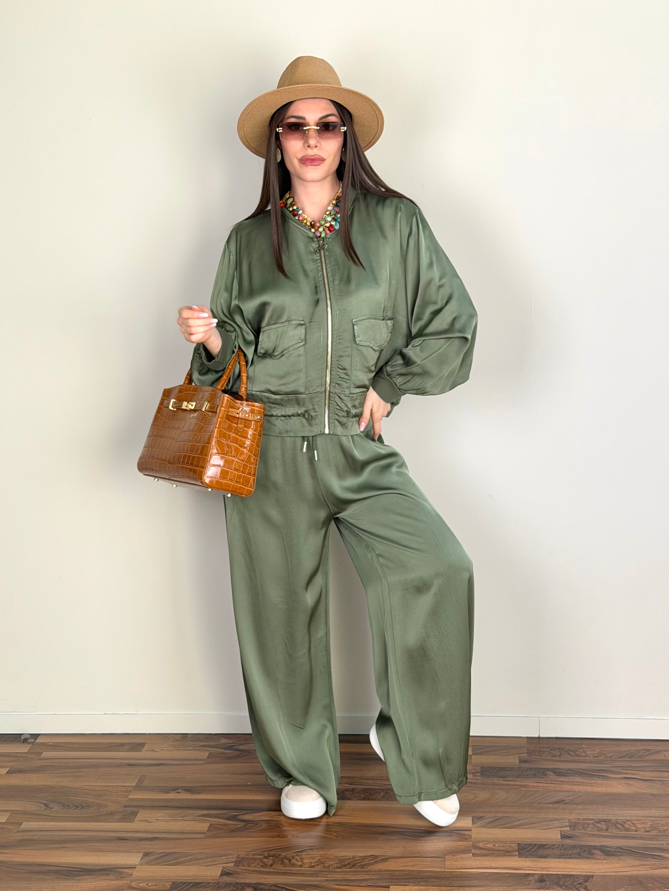 Felpa Miranda verde