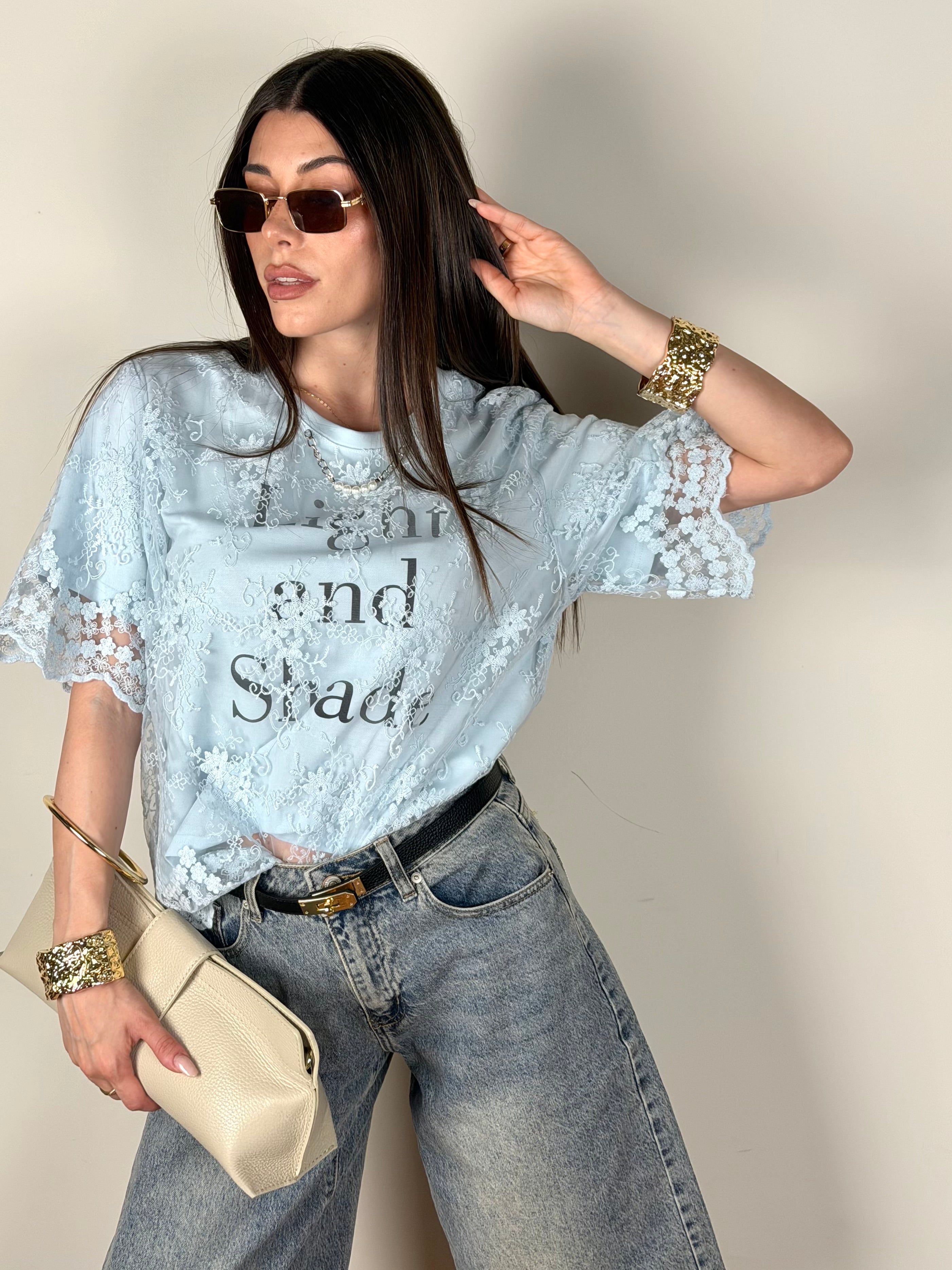 Maglia Light celeste