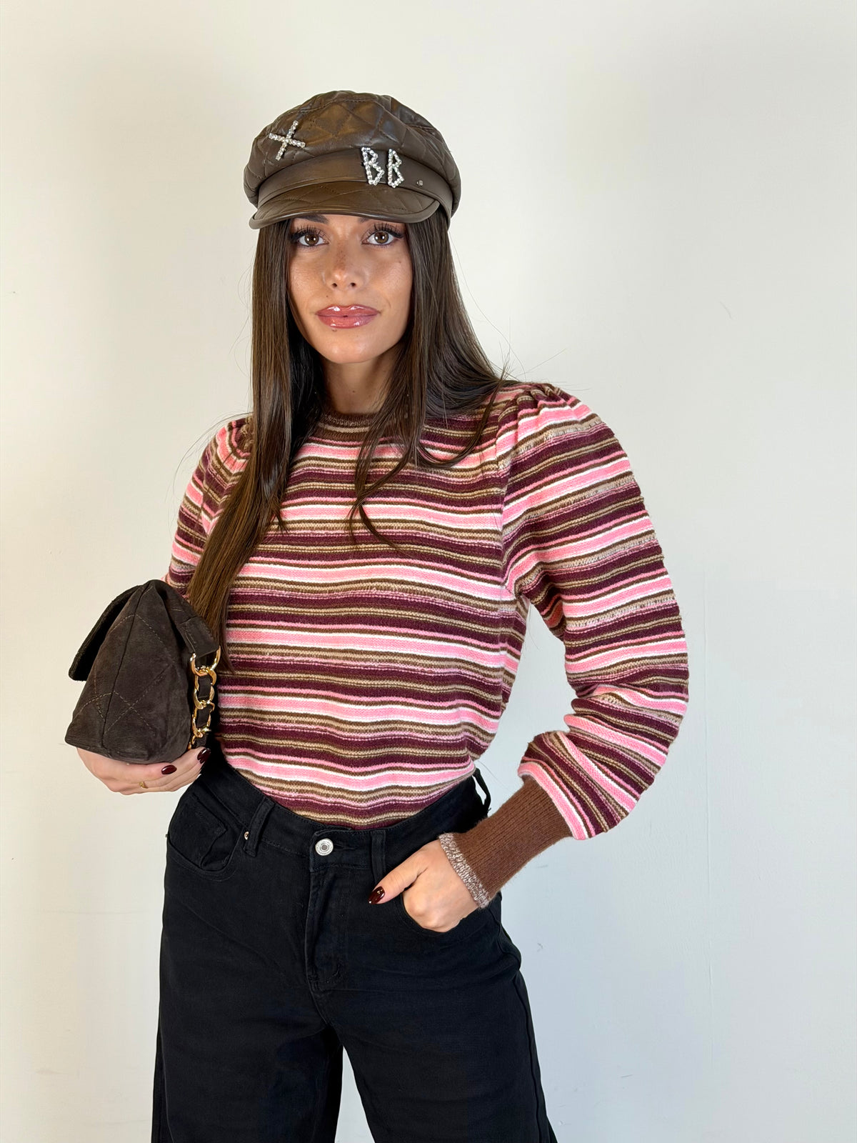 Maglia Caramel rosa