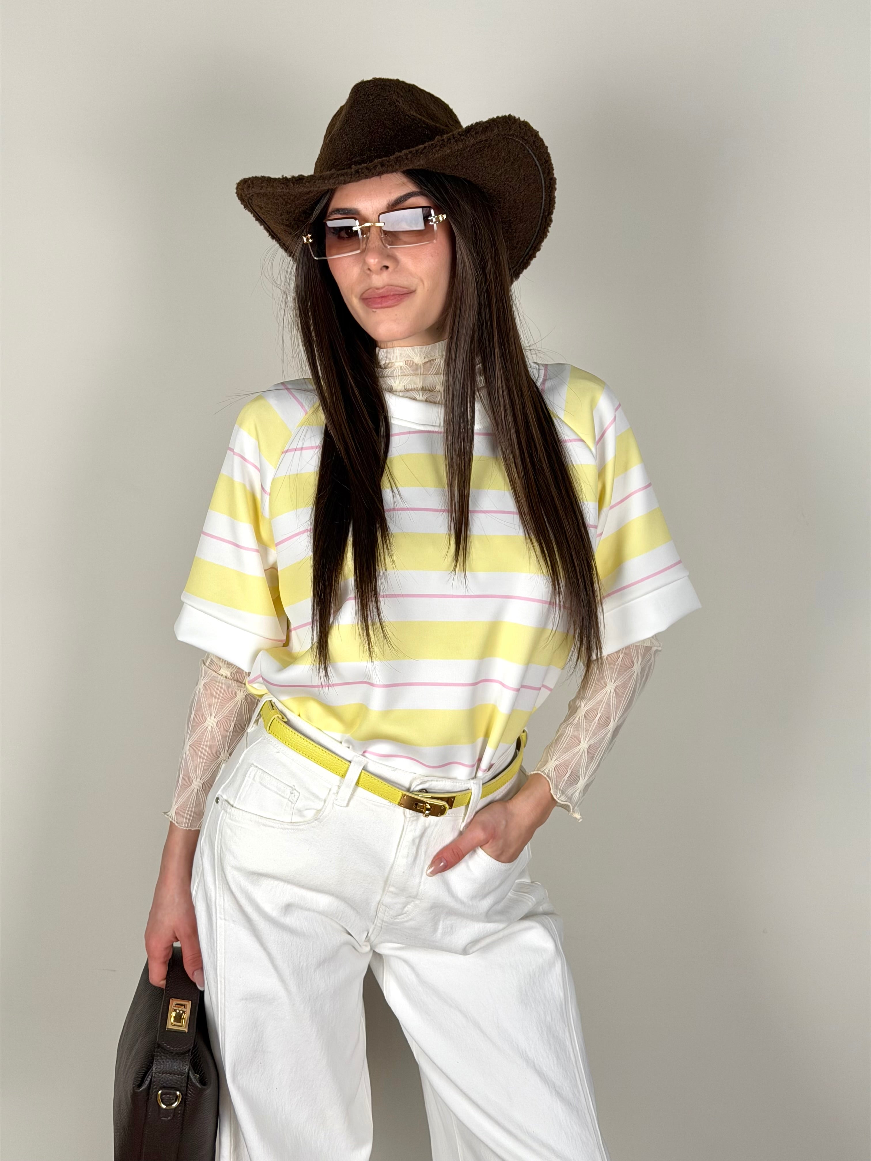 Maglia Valentine gialla