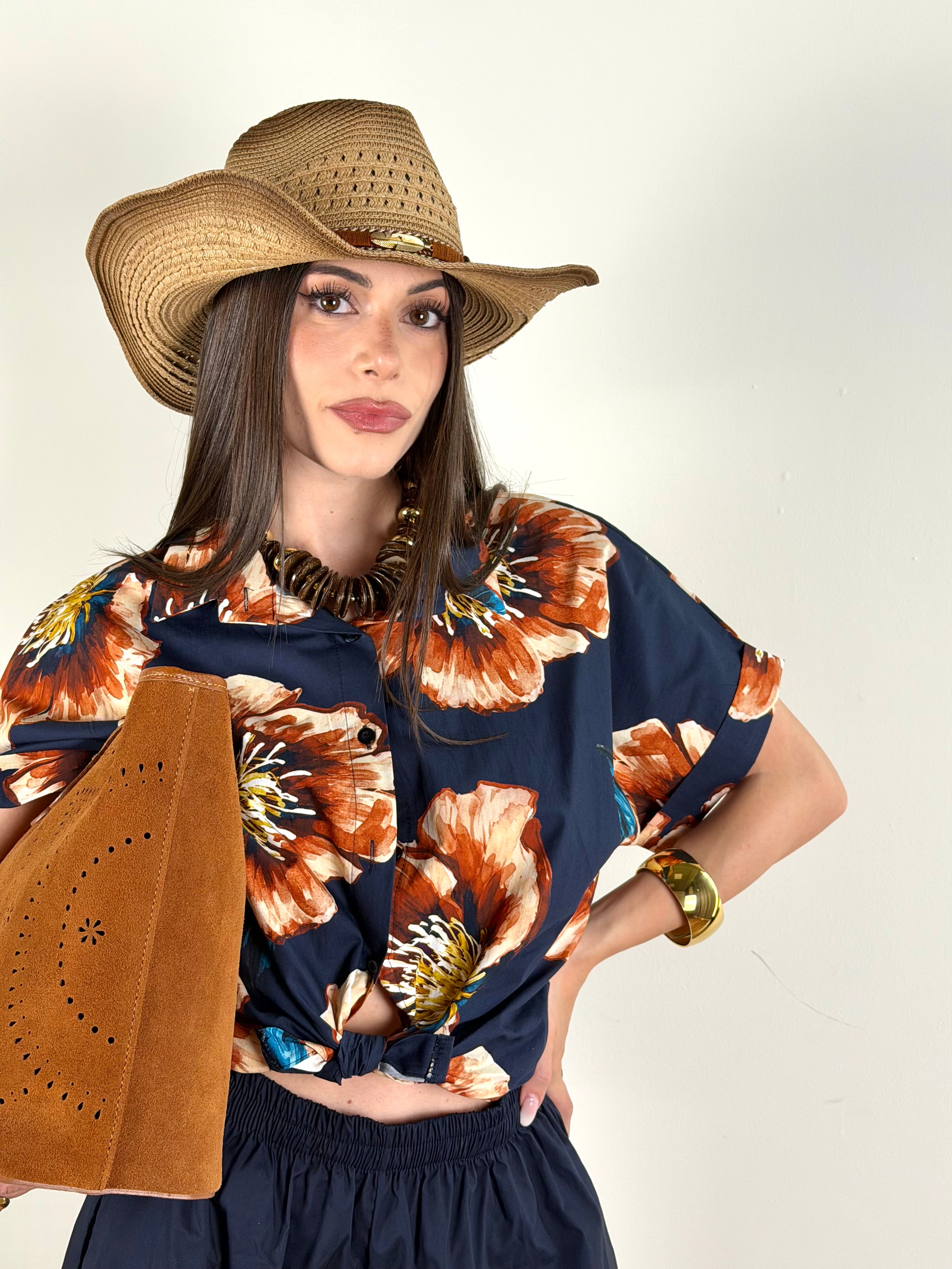 Camicia Monday blu