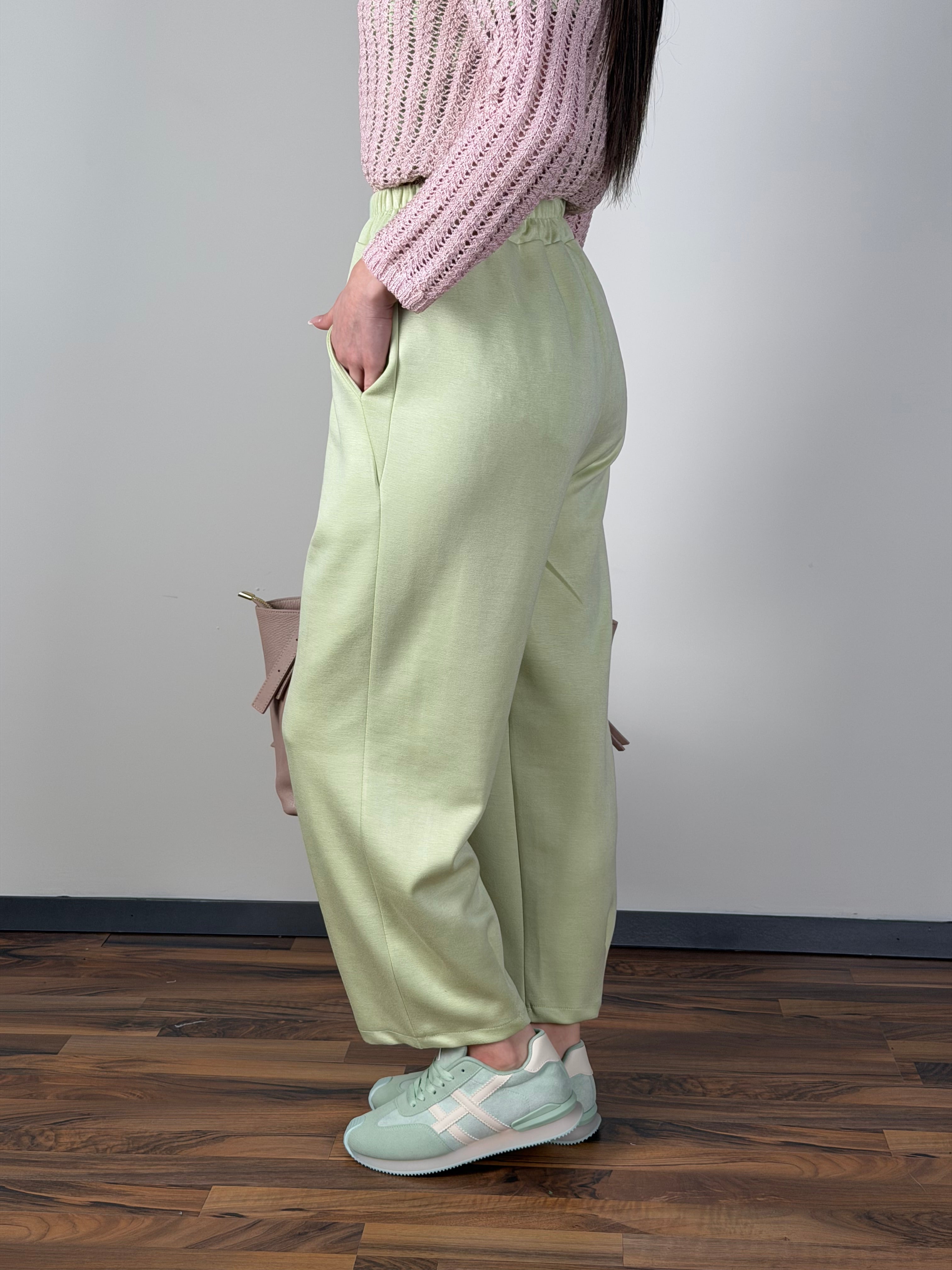 Pantalone Angelina verde