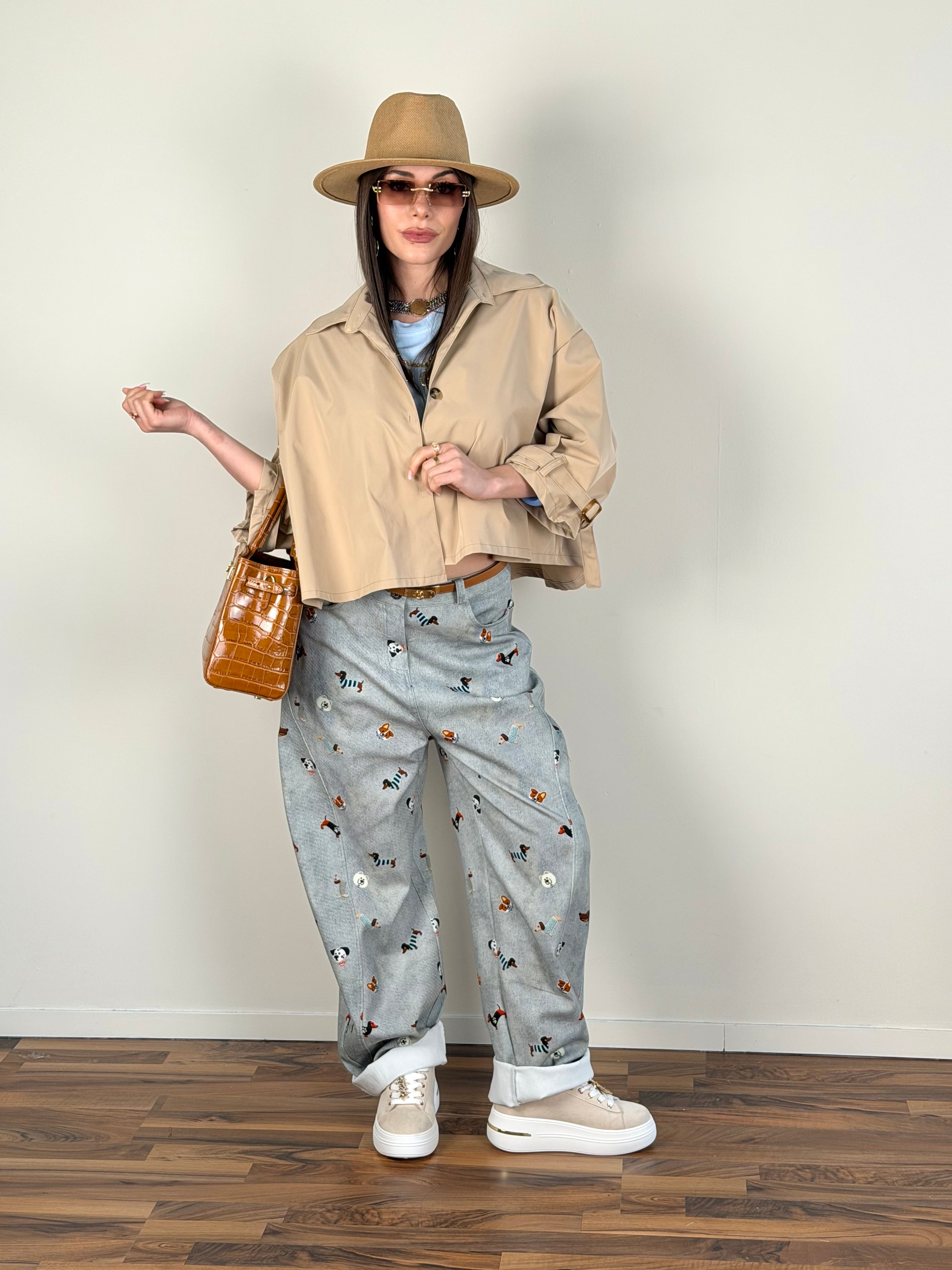 Trench Monica beige
