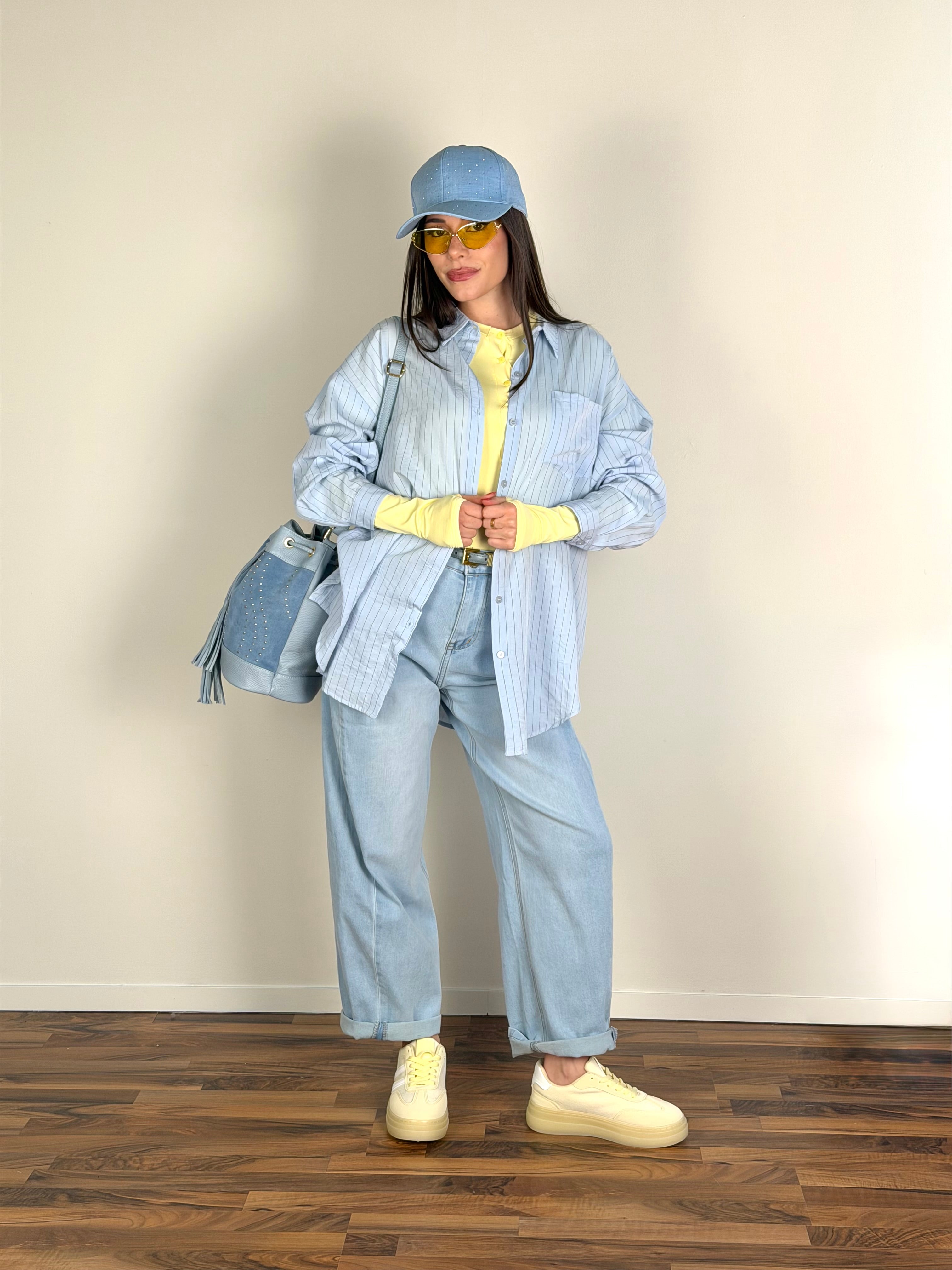 Camicia Hanna celeste