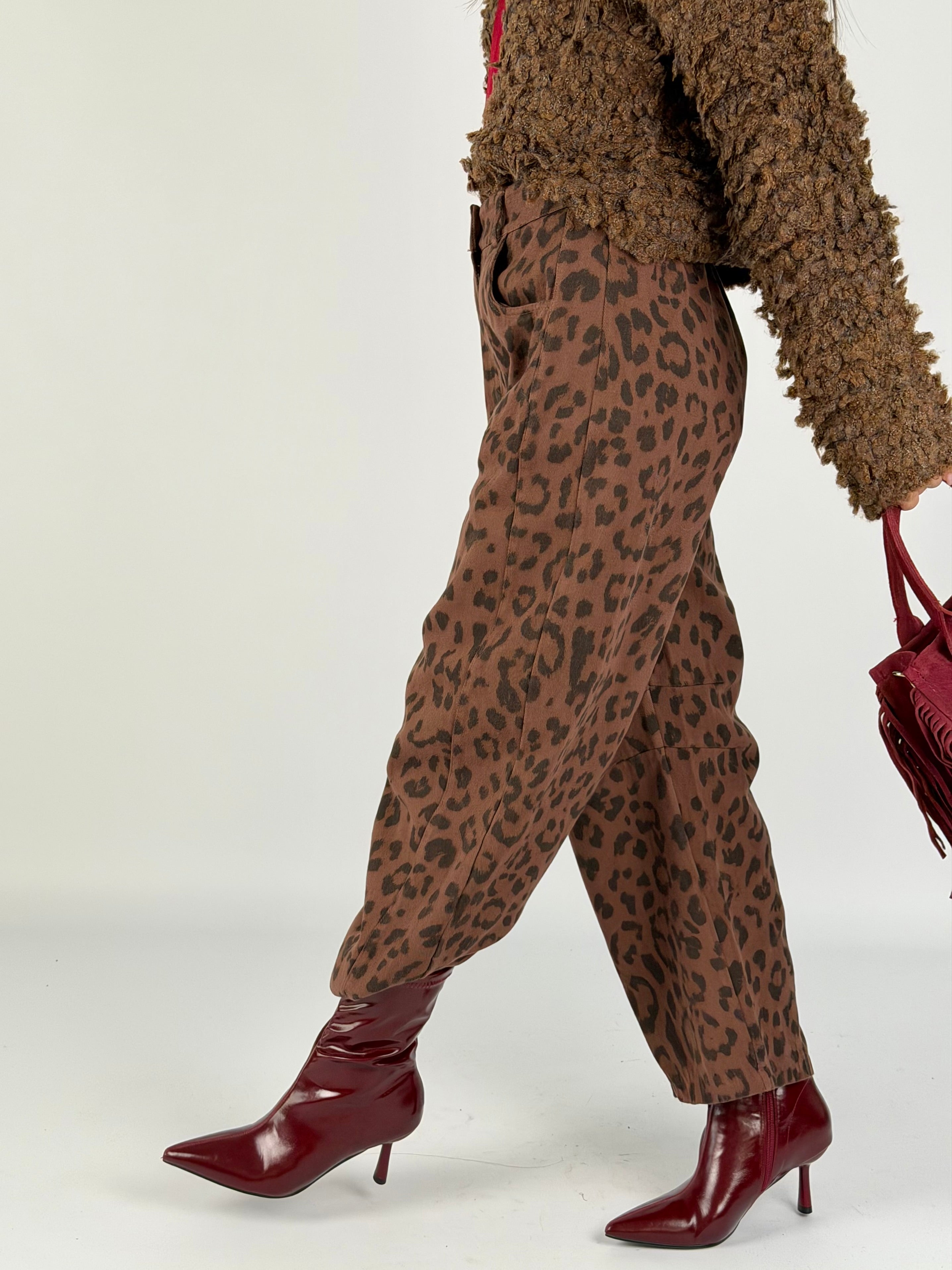 Pantalone Leopard moro
