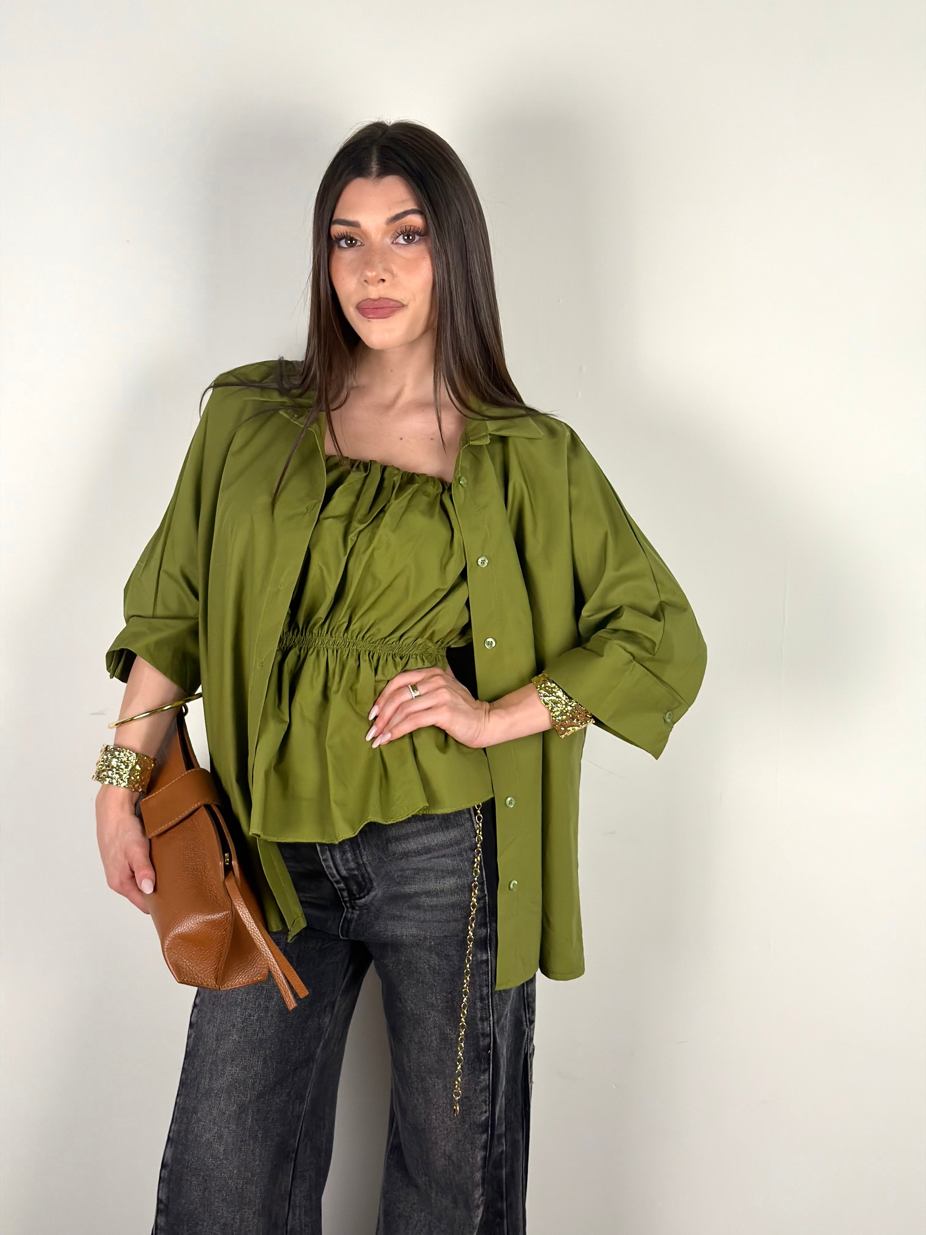 Camicia Zante verde